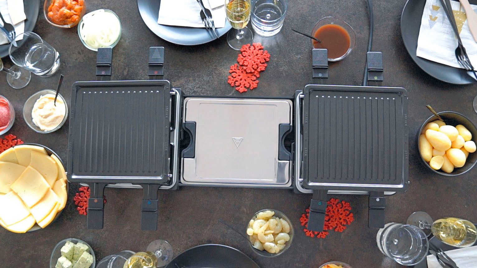 Unold Raclette 48755 RACLETTE Uitschuifbaar