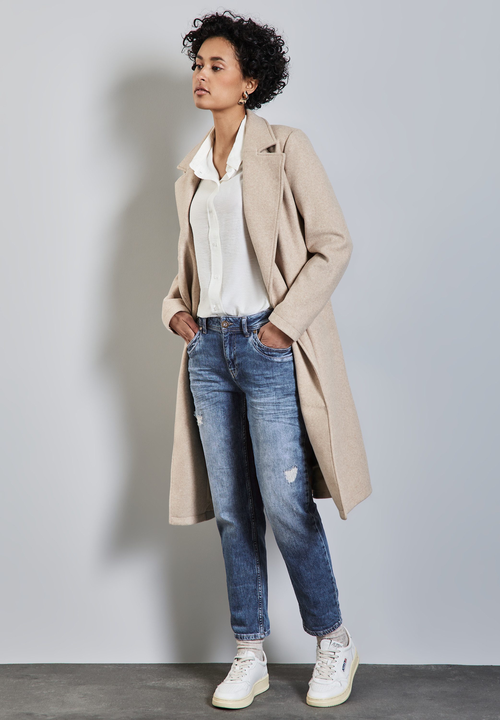 STREET ONE Boyfriendjeans in five-pocketsstijl