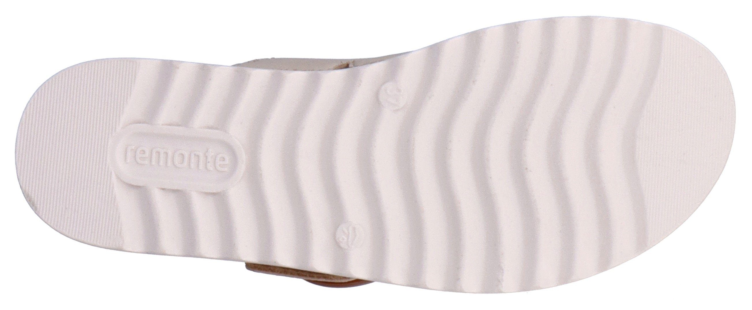 Remonte Slippers , sleehak, zomerschoen, pantoffels met decoratieve gesp