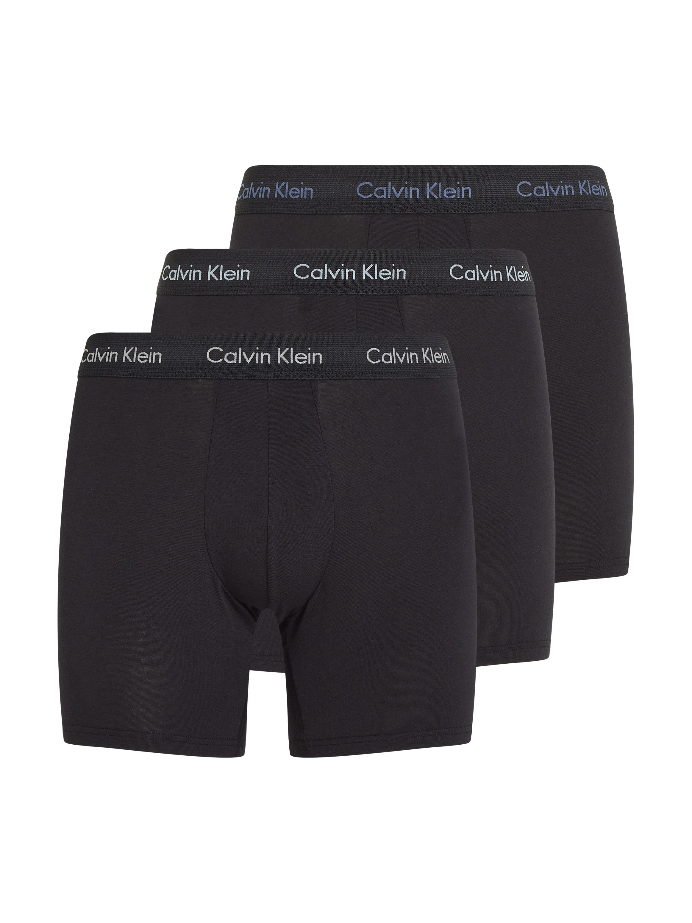 Calvin Klein Boxershort met langere pijpen (3 stuks) heren boxershorts maat M (50) multicolor
