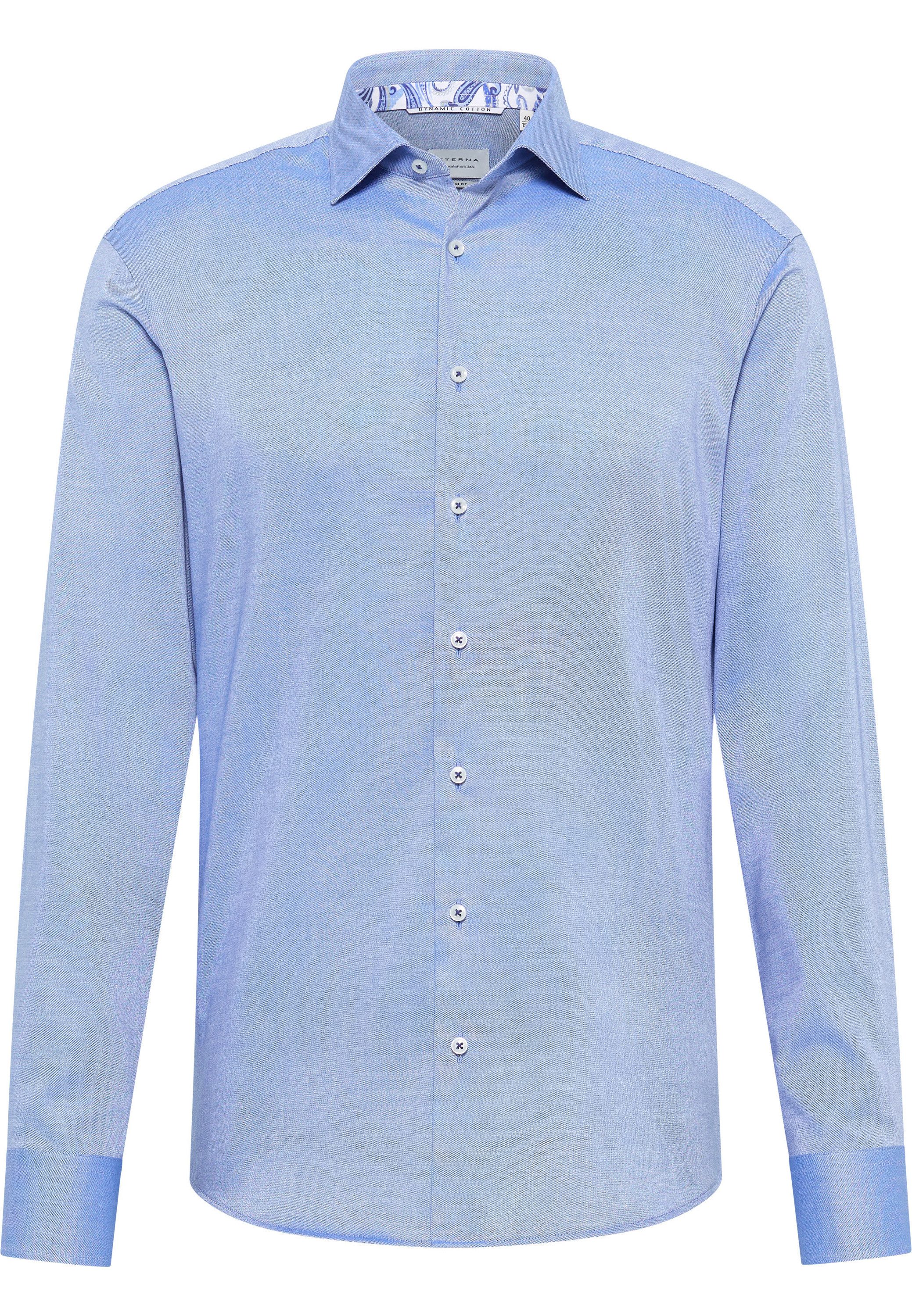 Eterna Overhemd met lange mouwen Slim fit NON IRON (strijkvrij)
