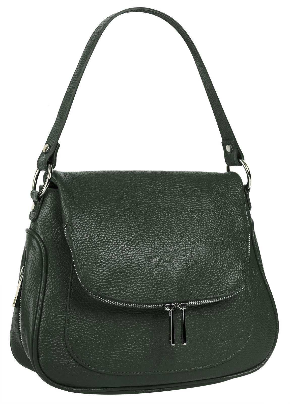 Samantha Look Schoudertas echt leer, made in italy