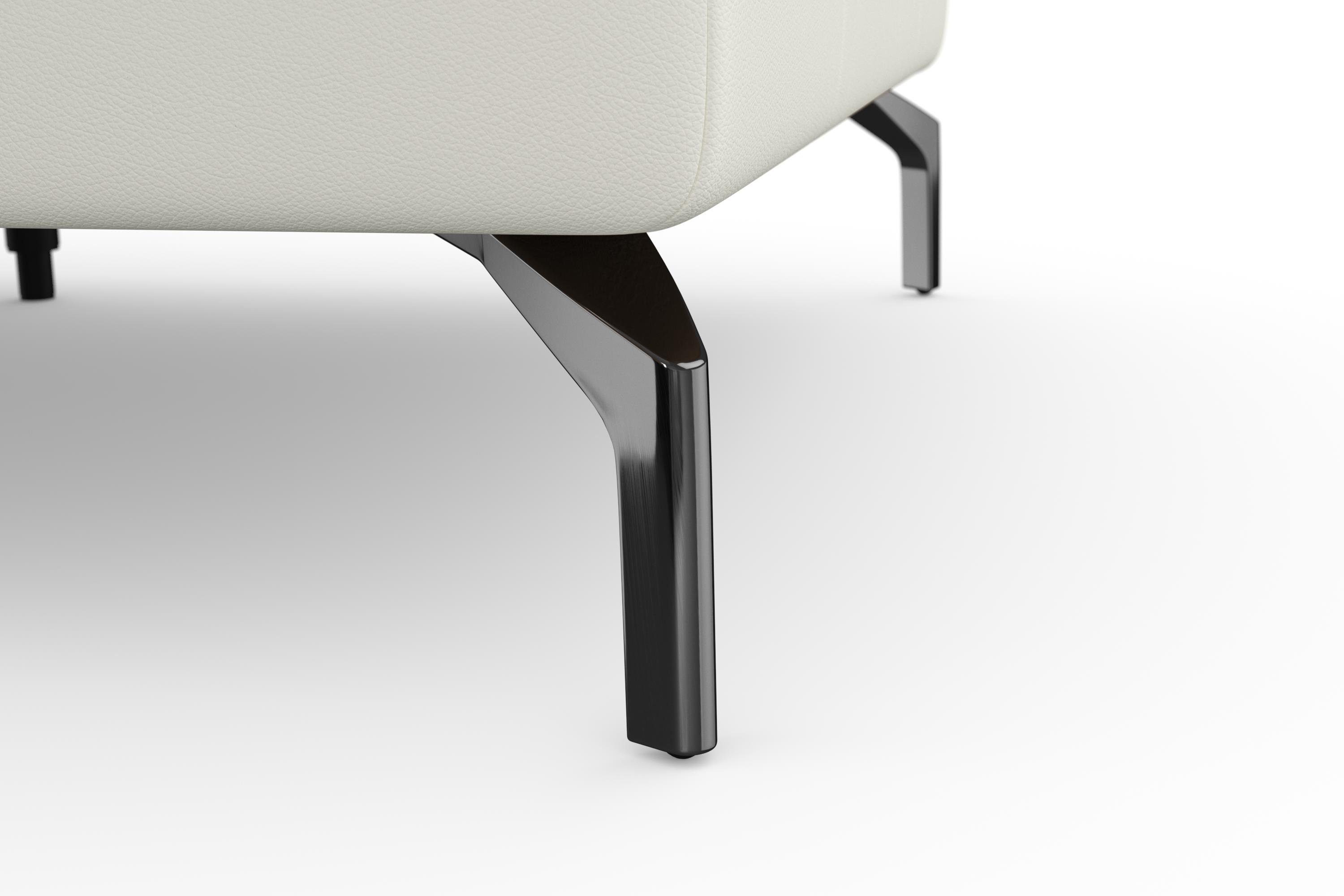 sit&more Hoekbank Bendigo L-vorm inclusief zitdiepteverstelling, bodemvrijheid 15 cm, in 2 pootkleuren