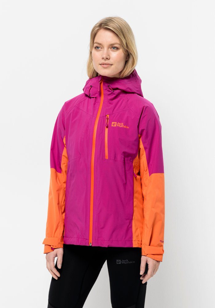 Jack Wolfskin Functioneel jack EAGLE PEAK 2L JKT W dames jassen maat XS (34) roze