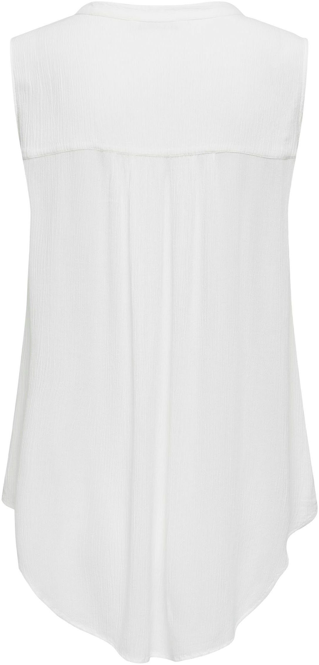 Only Top ONLJETTE – Blousetop met V-hals en knoopsluiting