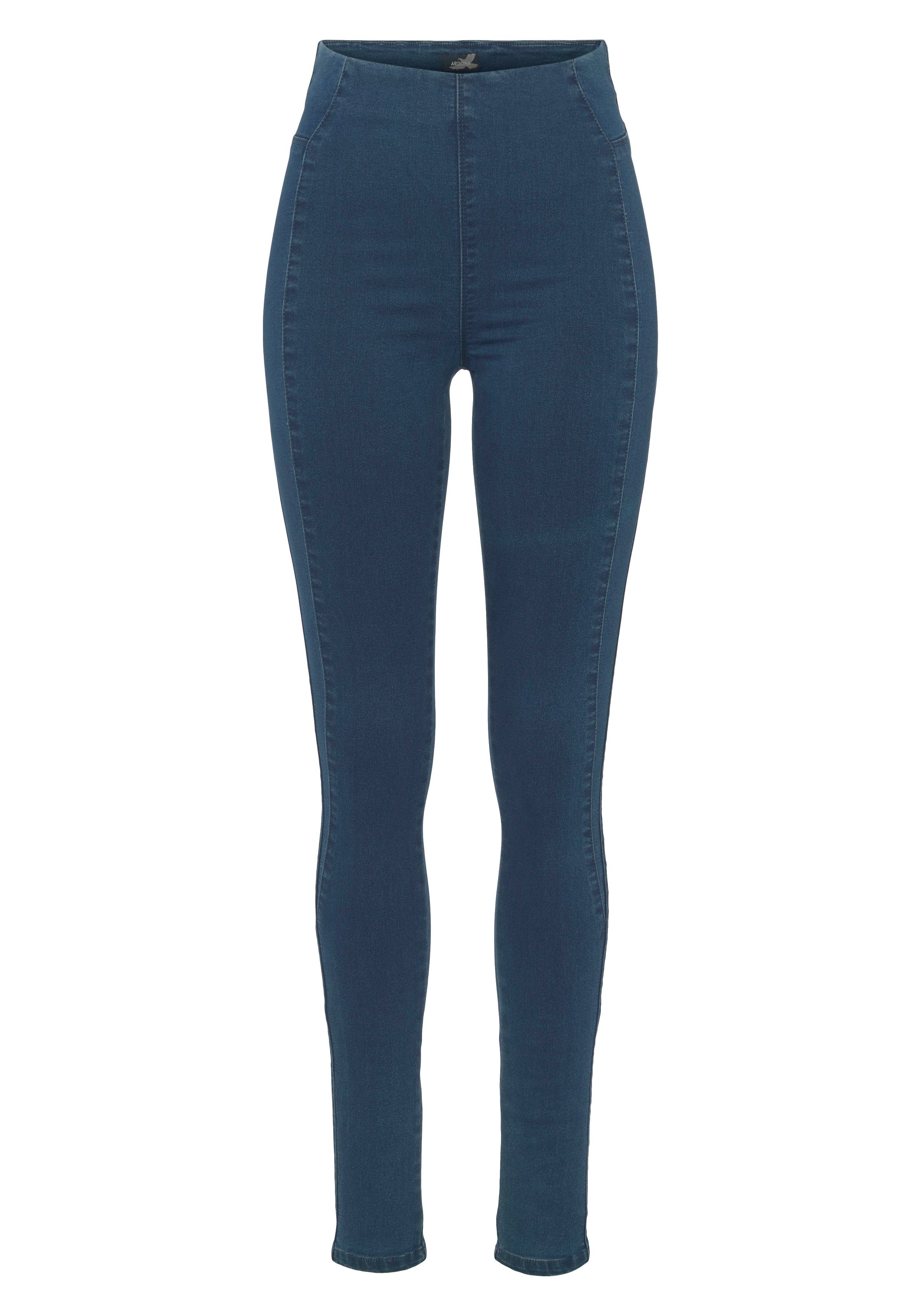 Arizona Jeggings extra-strak gesneden pasvorm, hoge taille
