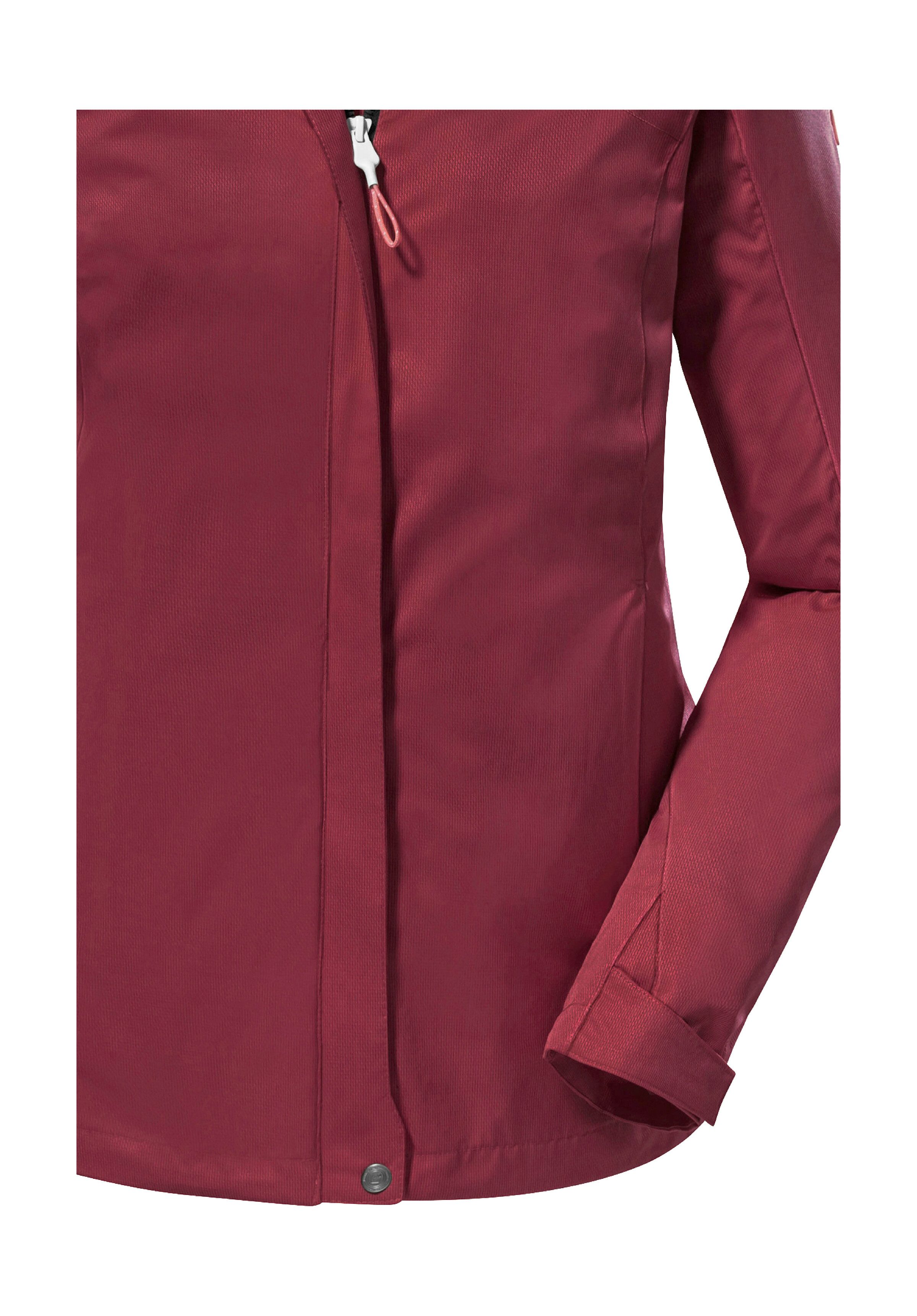 Killtec Outdoorjack KOS 133 WMN JCKT Water- en winddichte damesjack met afneembare capuchon, PFAS-vrij