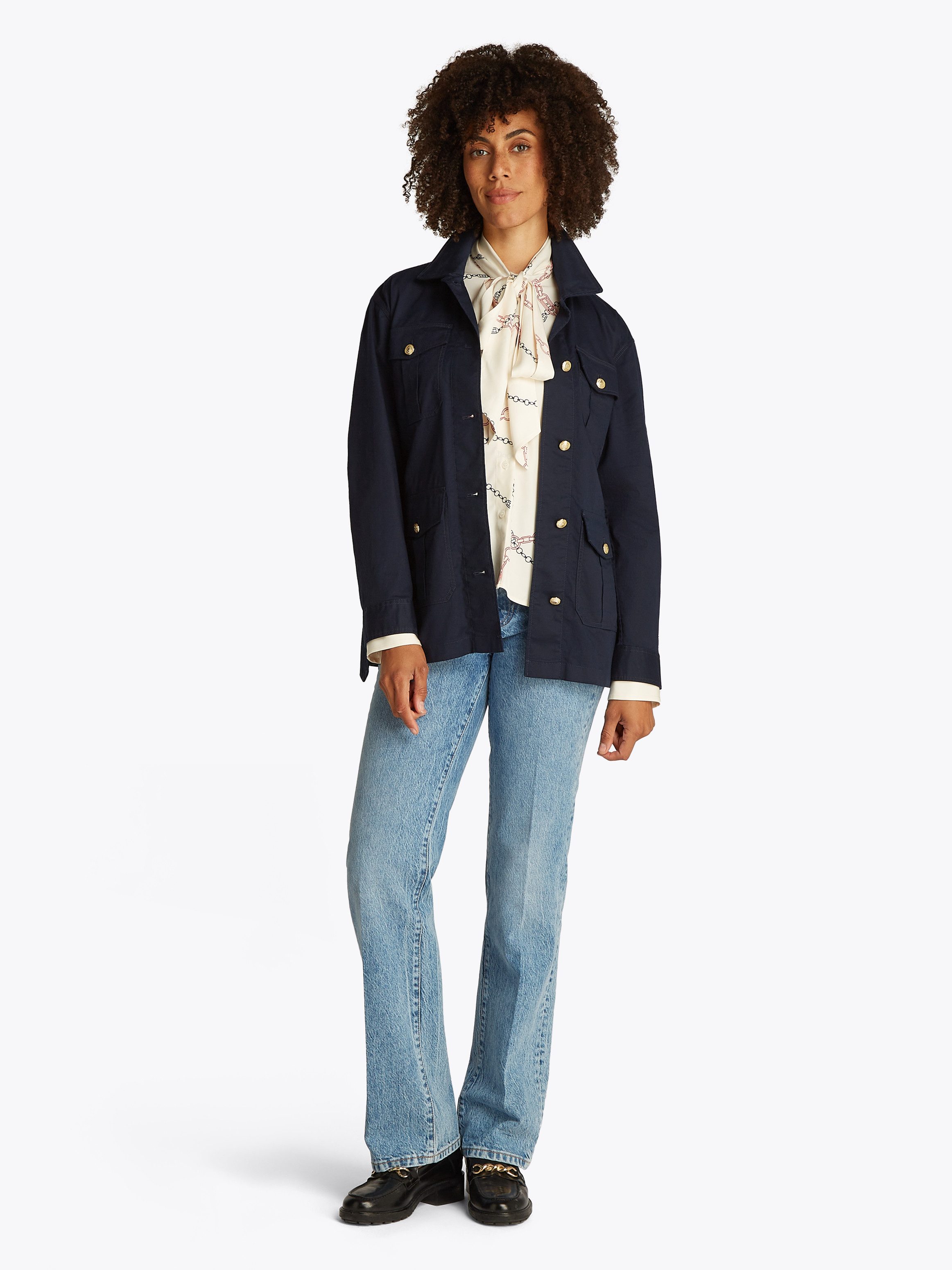 Tommy Hilfiger Outdoorjack GOLD BUTTON UTILITY JACKET