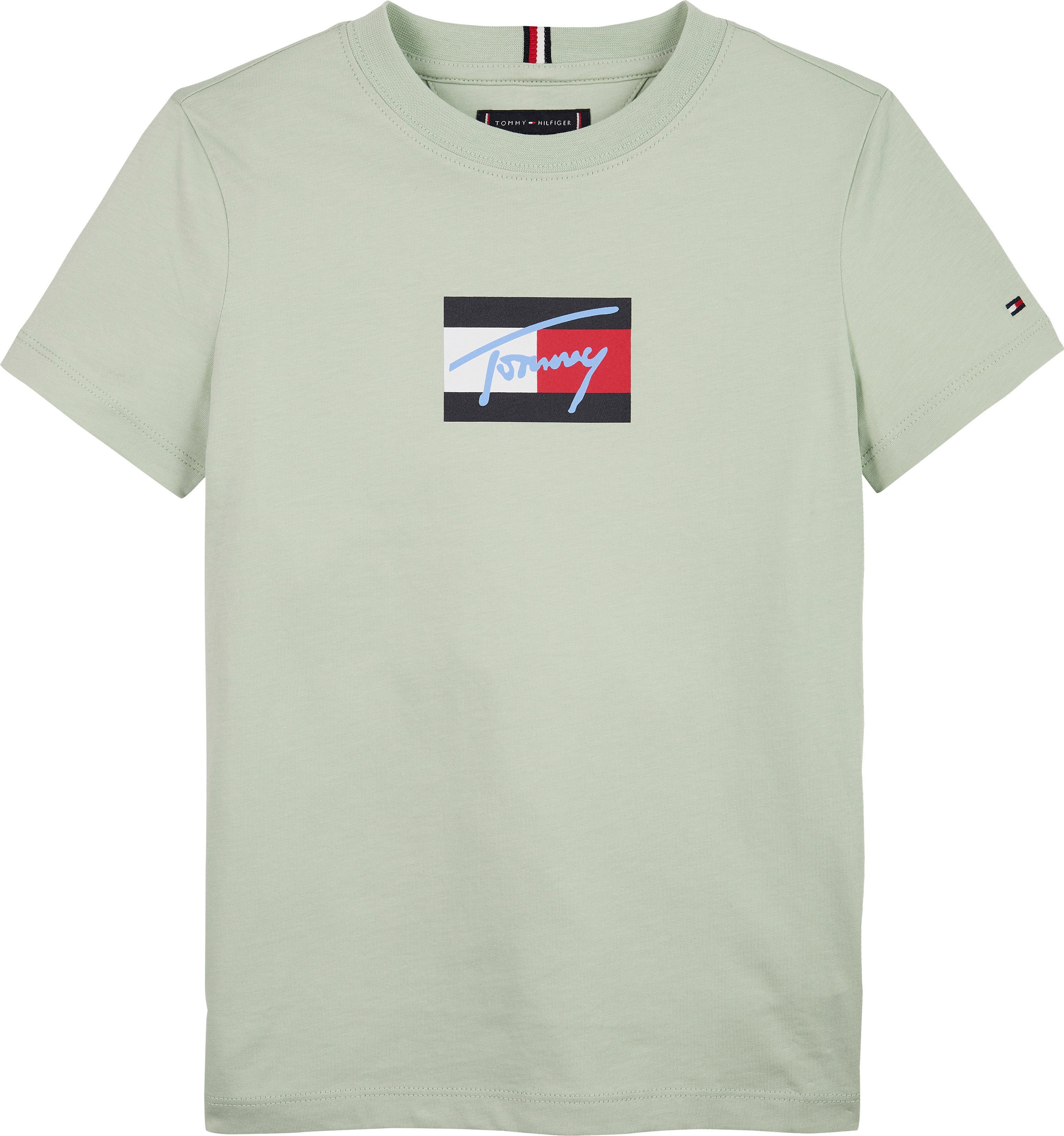 Tommy Hilfiger T-shirt TOMMY SCRIPT FLAG PRINT TEE SS