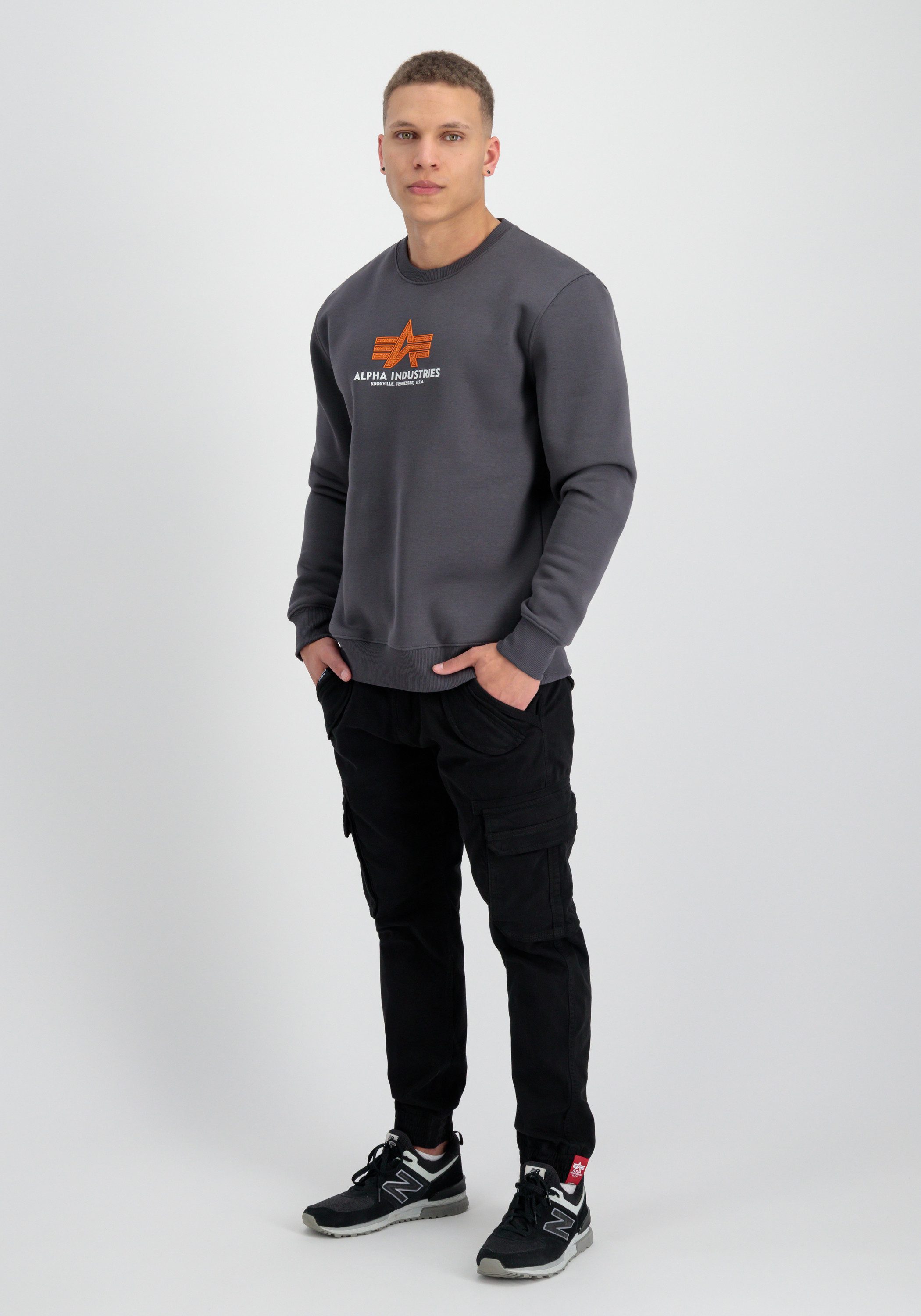 Alpha Industries Sweater Basic Sweatshirt Rubber ML