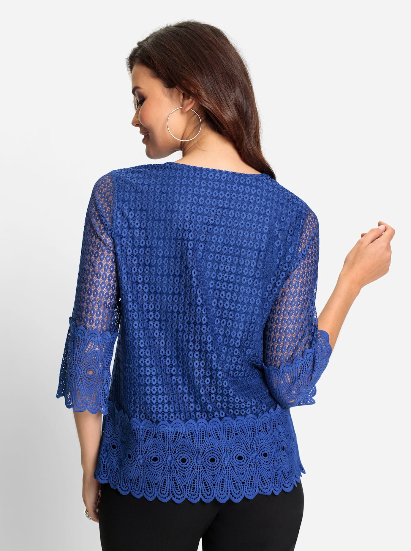 Lady Kanten Shirt (1-delig)