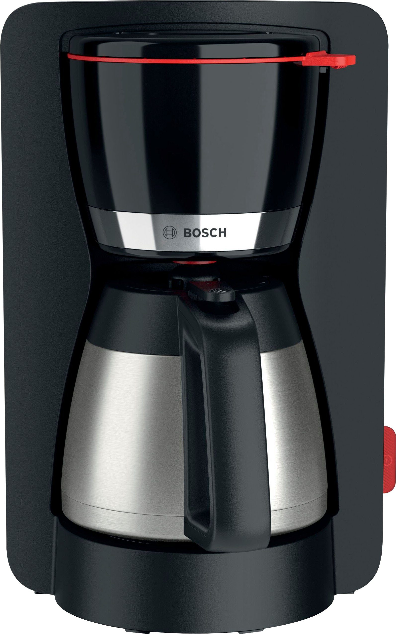 BOSCH Filterkoffieapparaat MyMoment TKA6M273, 1,1 l, voor 8-12 kopjes, intensief aroma, ontkalkingsprogramma, thermoskan, 1200 w
