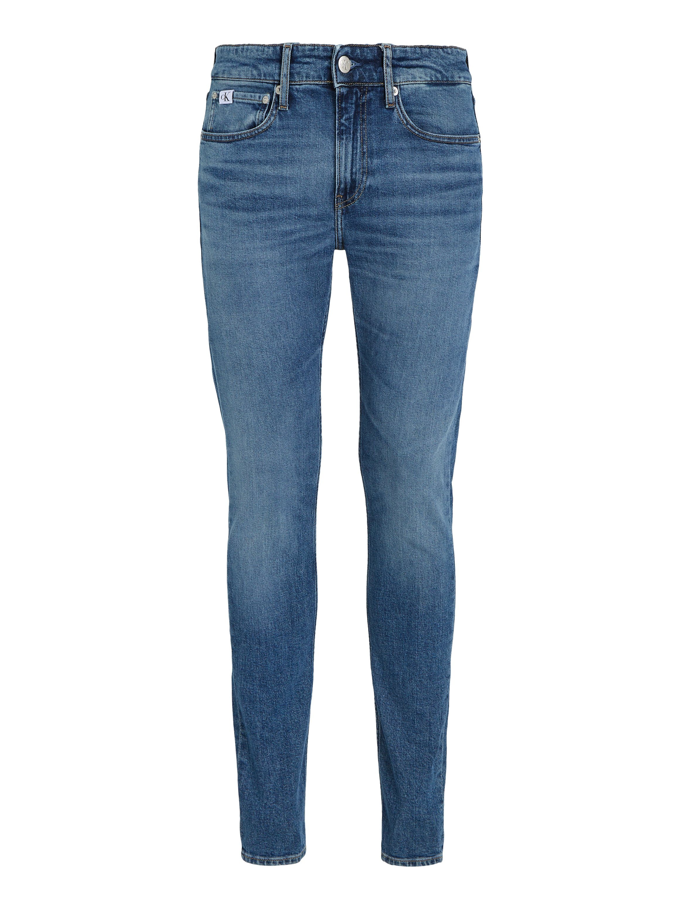 Calvin Klein Slim fit jeans SLIM TAPER in een klassiek 5-pocketsmodel