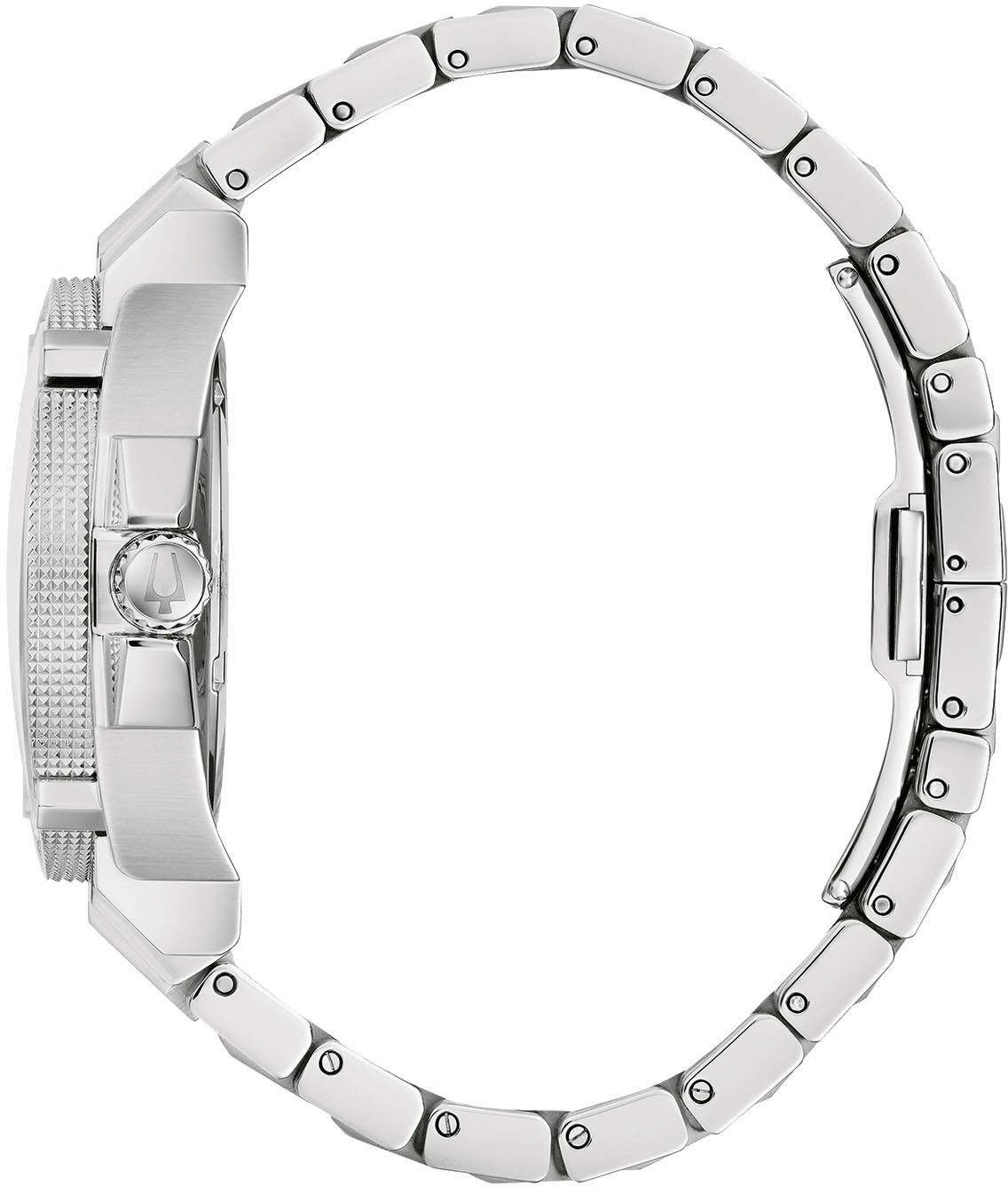 Bulova Kwartshorloge 96B416 Horloge, herenhorloge, roestvrijstalen band, saffierglas, datum