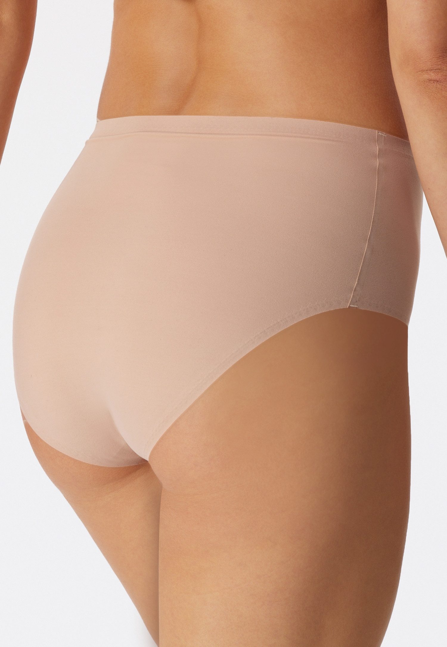 Schiesser Maxislip INVISIBLE SOFT dames tailleslips maat 36 bruin
