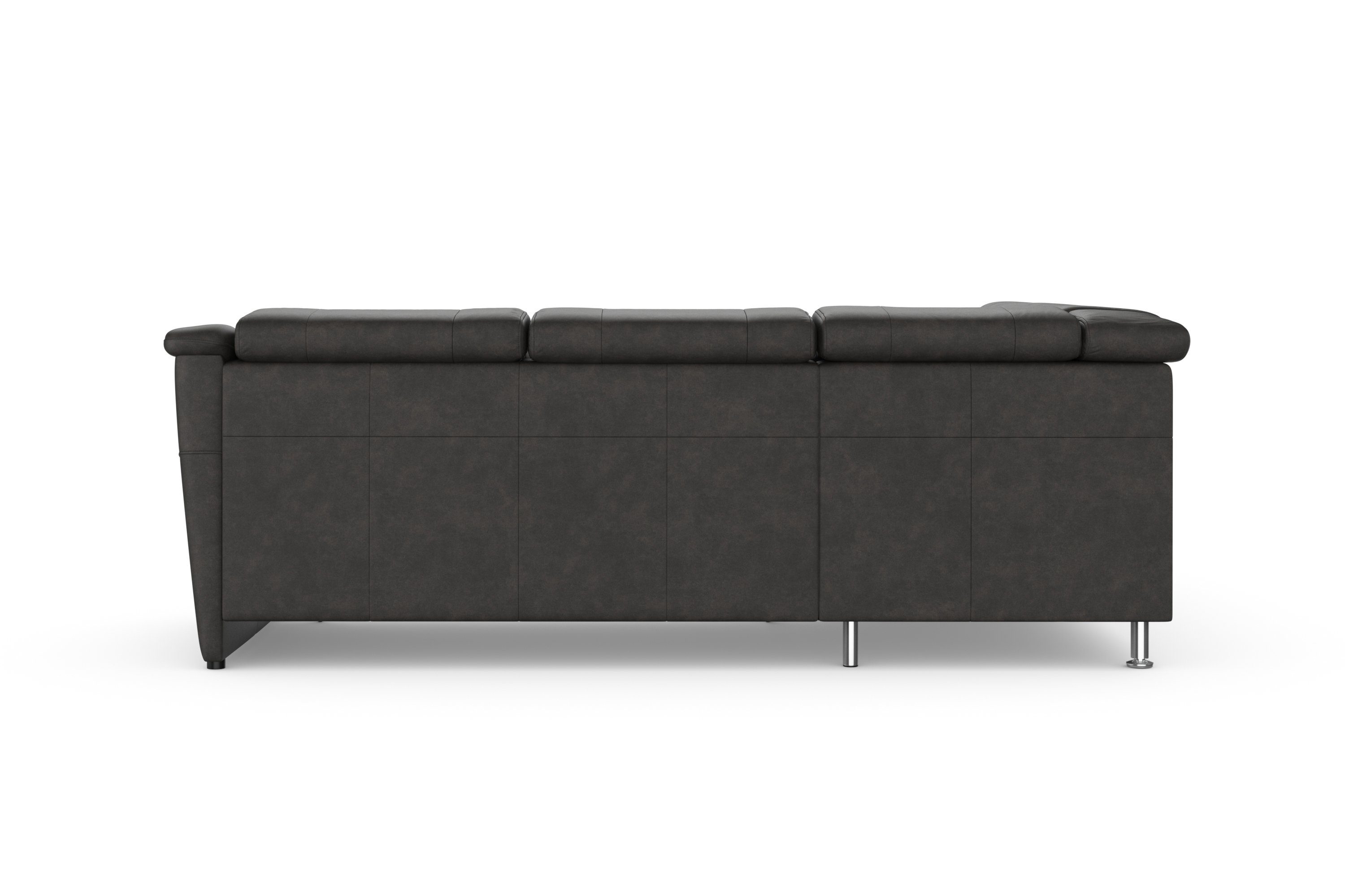 sit&more Hoekbank Freetown L-vorm met verstelbare hoofdsteun en comfortabele binnenvering