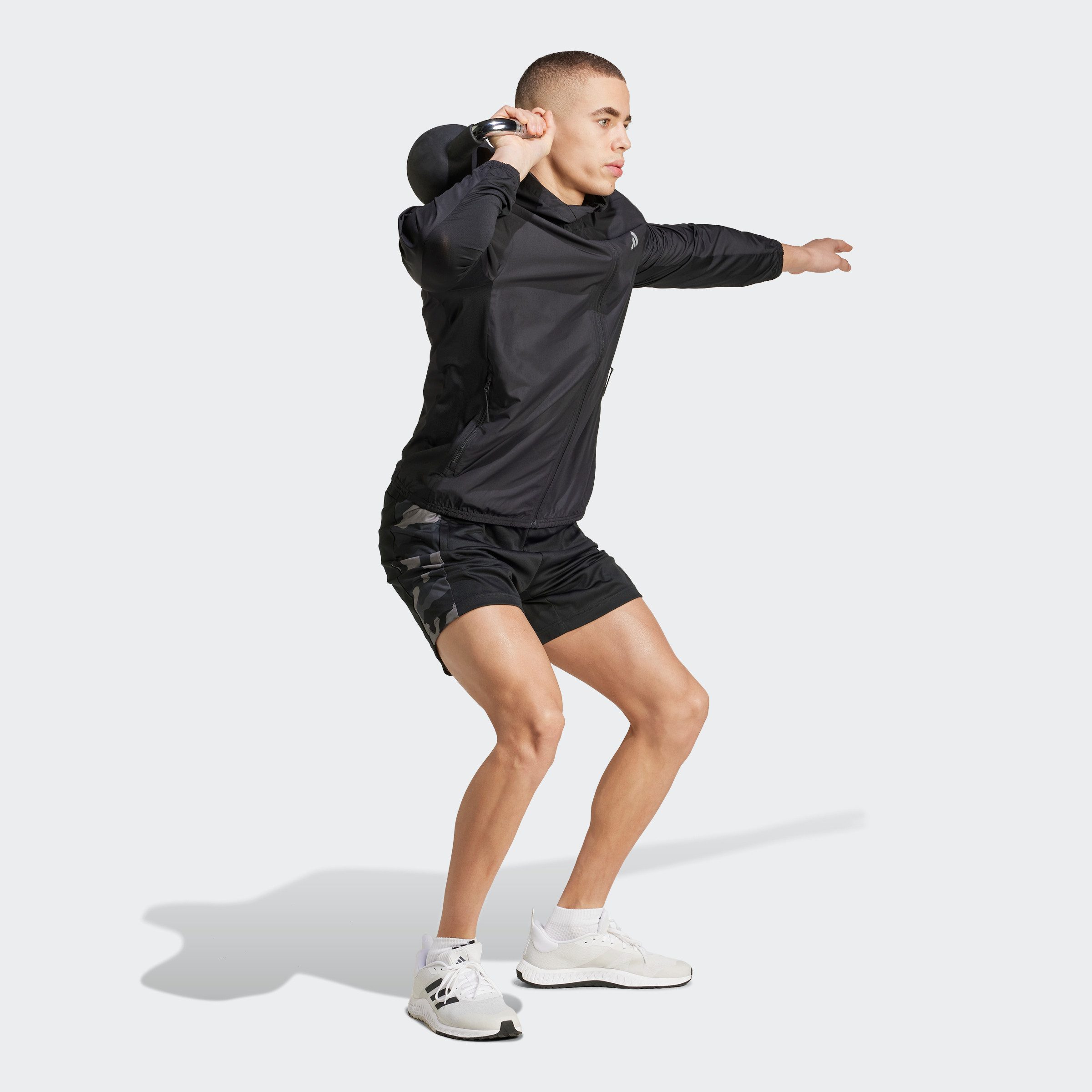 adidas Performance Windbreaker GYM+ 3S WND FZ