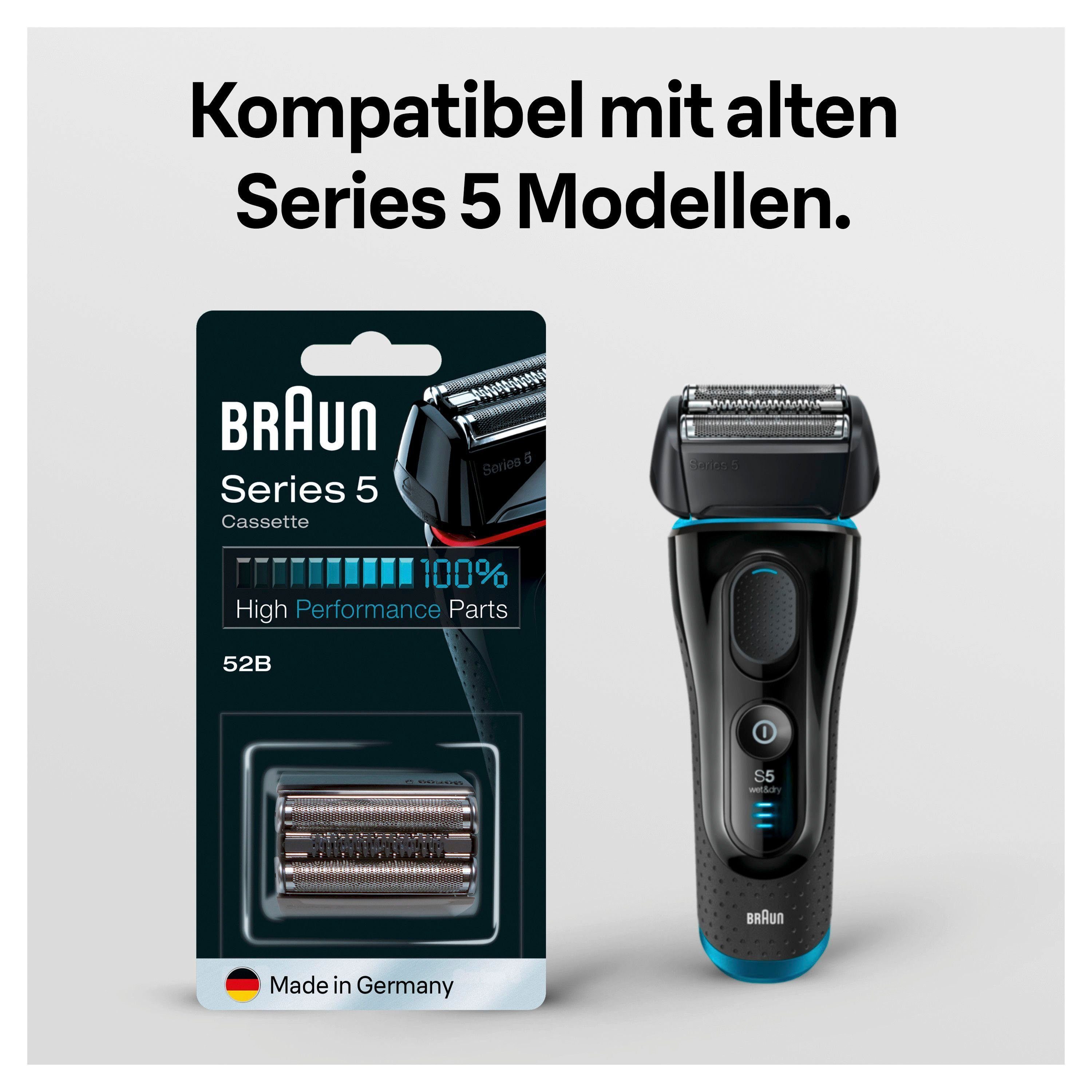 Braun Vervangende mesjes Series 5 52 compatibel met serie 5 scheermessen