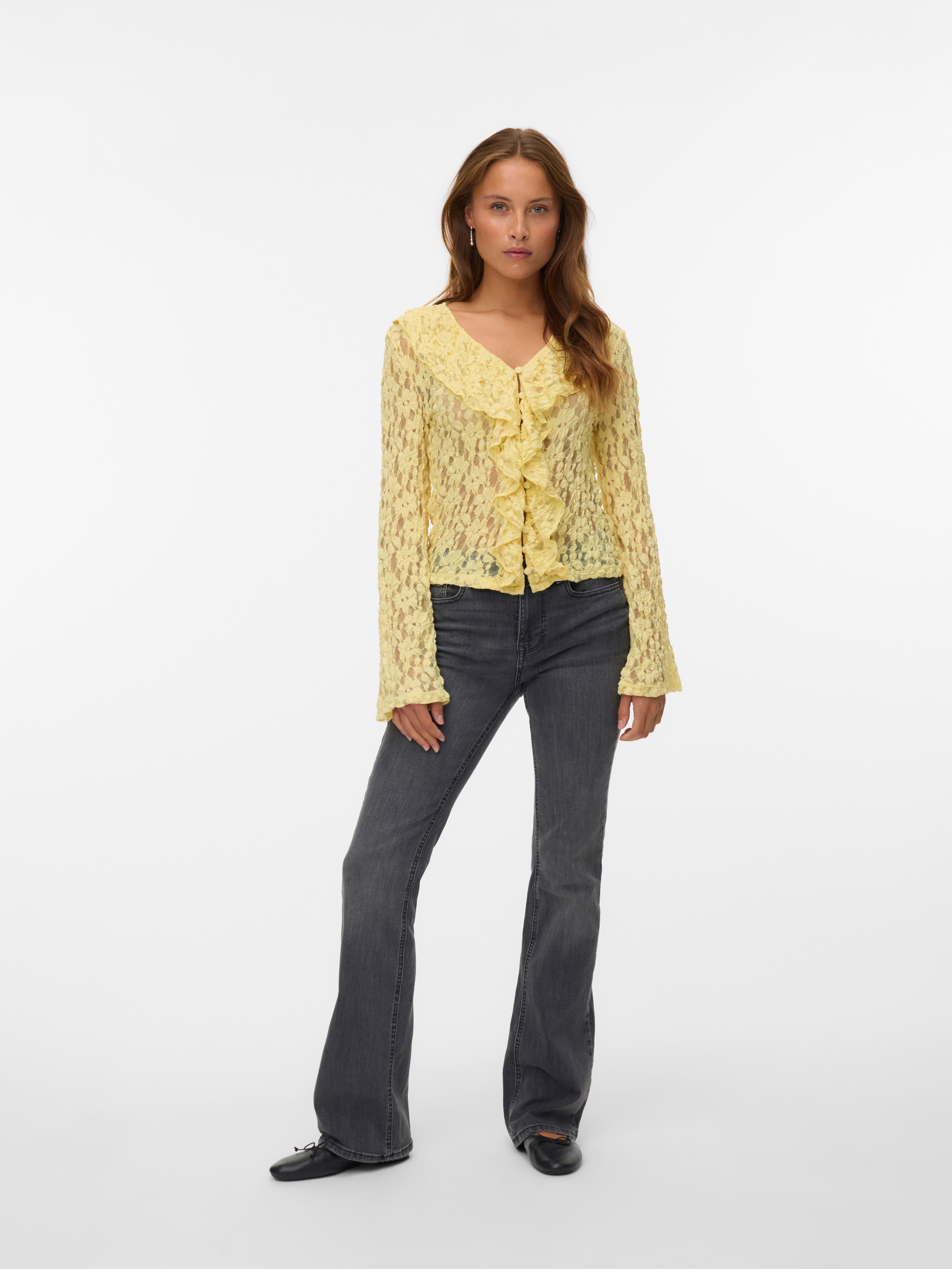Vero Moda Bootcut jeans VMFLASH MR FLARED POCKET JNS RA225 NOOS