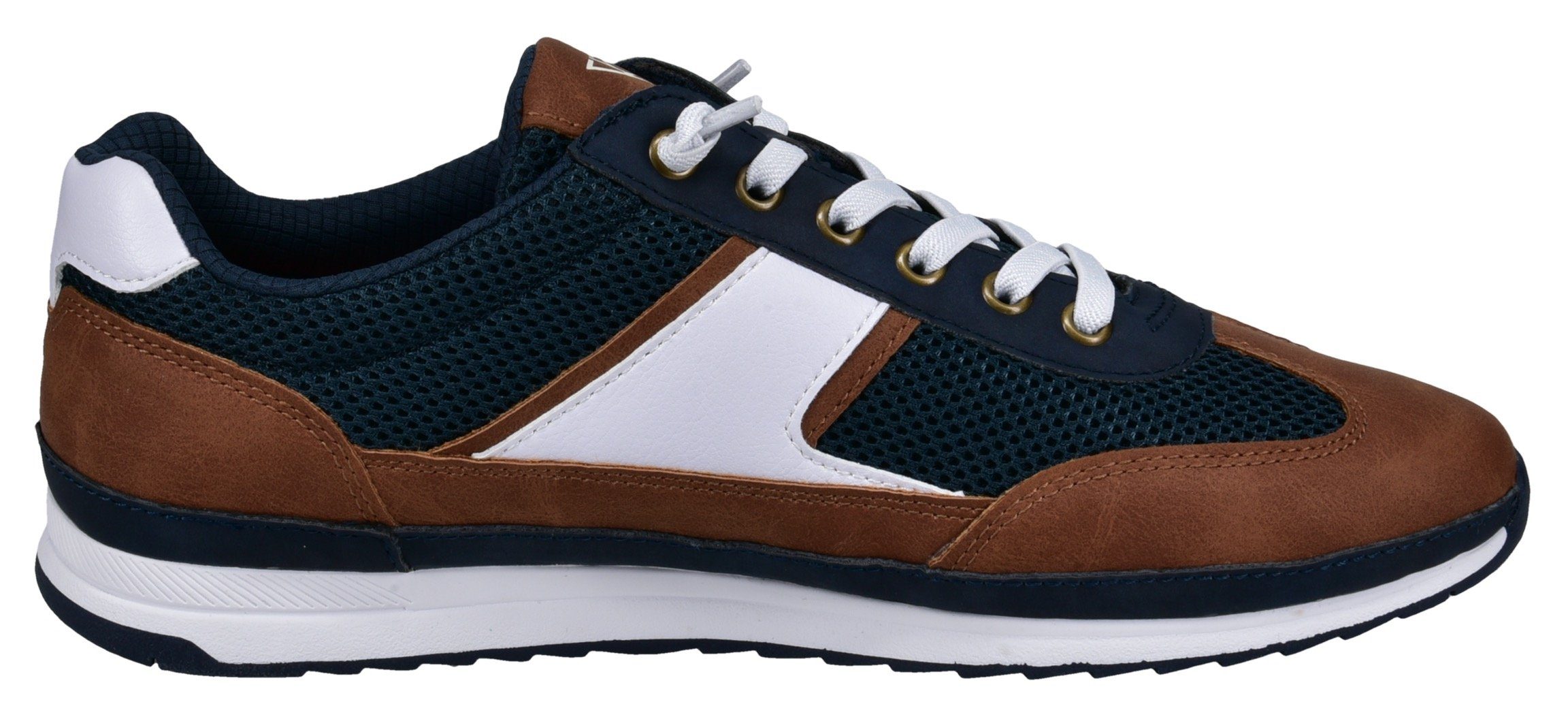 Bugatti Slip-on sneakers lage schoen, vrijetijdsschoen, slipper met elastische banden