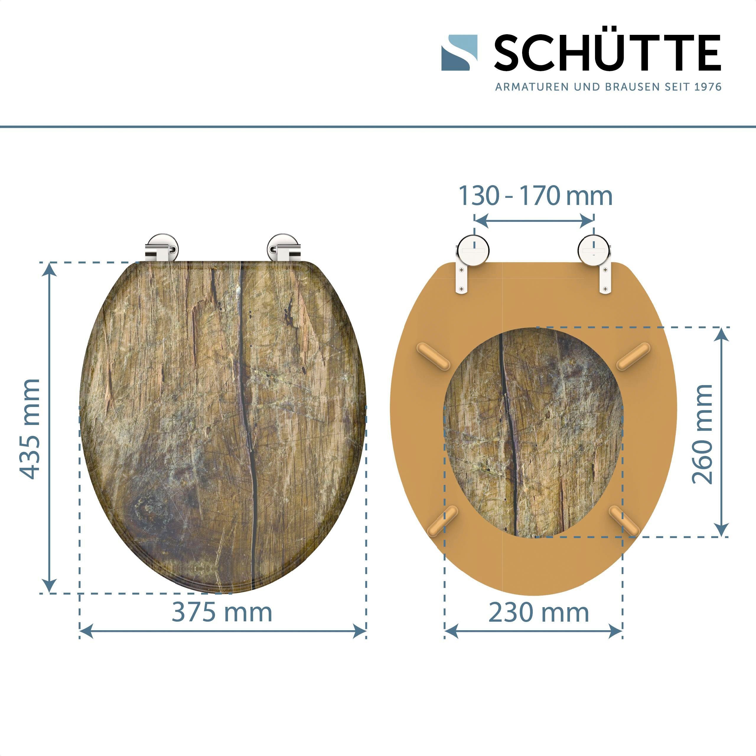 Schütte Toiletzitting Solid Wood