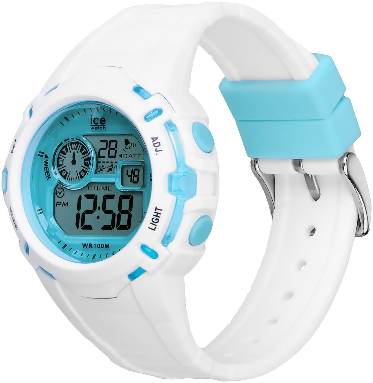 ice-watch Chronograaf ICE digit explorer - Small Quartz, polshorloge, kinderhorloge, leerhorloge, verjaardag, begin van de school, cadeau-idee