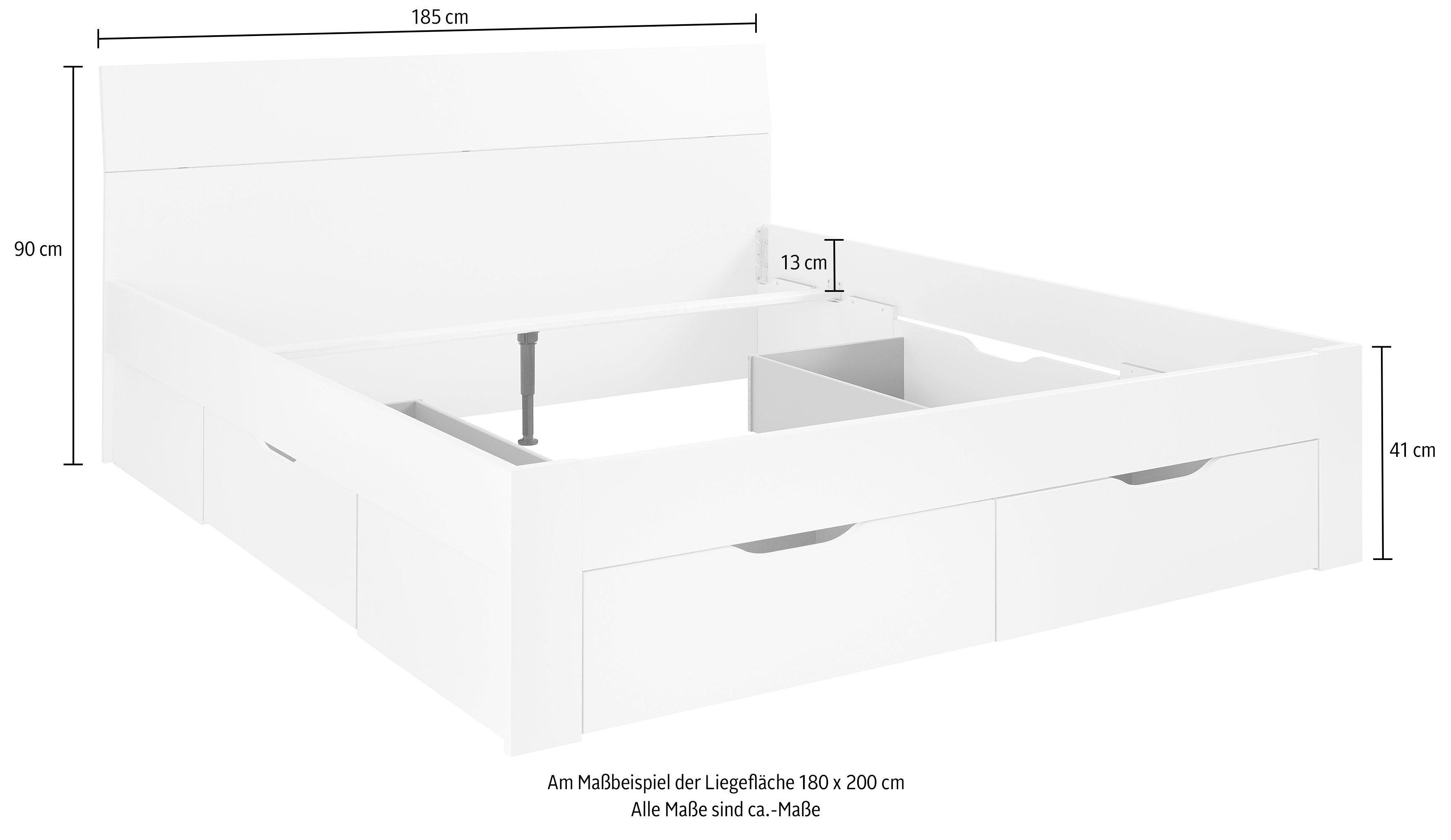 rauch Bed Flexx inclusief lades