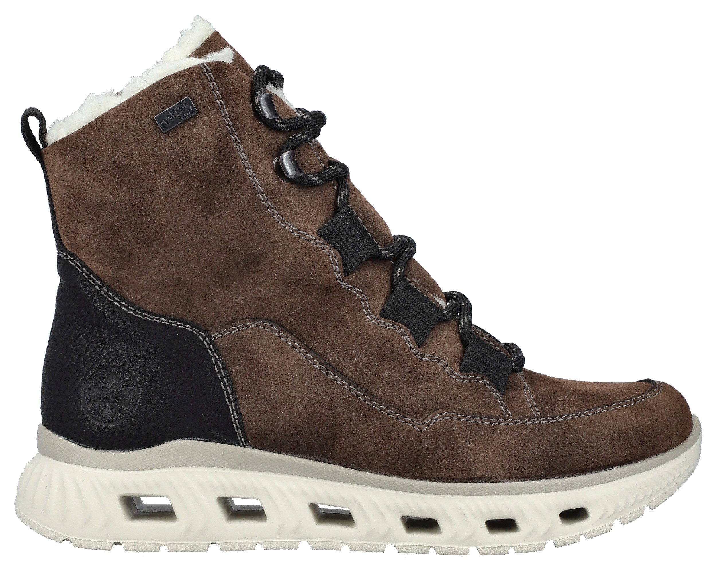 Rieker Winterlaarzen , veterschoenen, outdoorlaarzen met waterafstotende riekertex-membraan