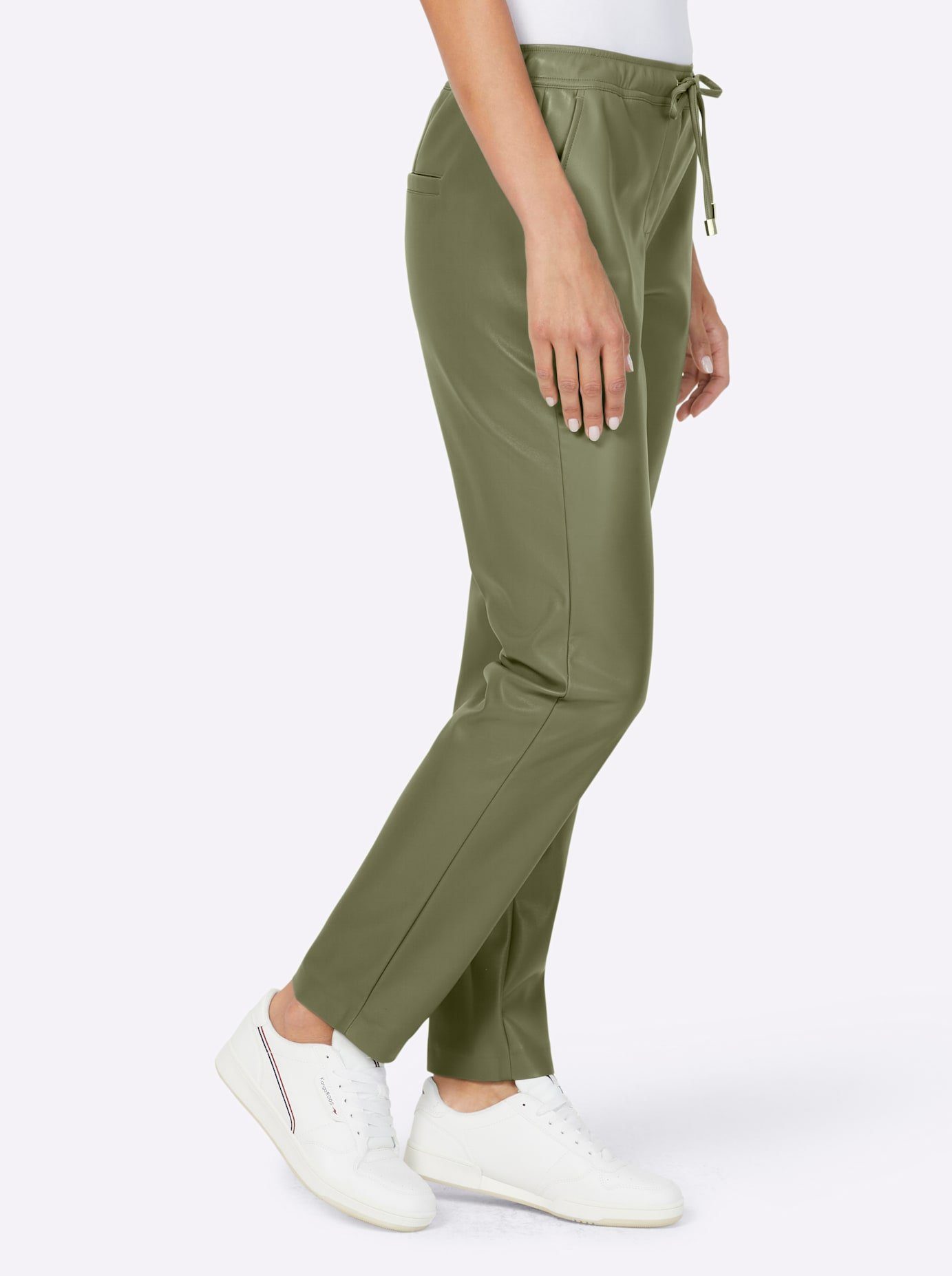 heine Imitatieleren broek