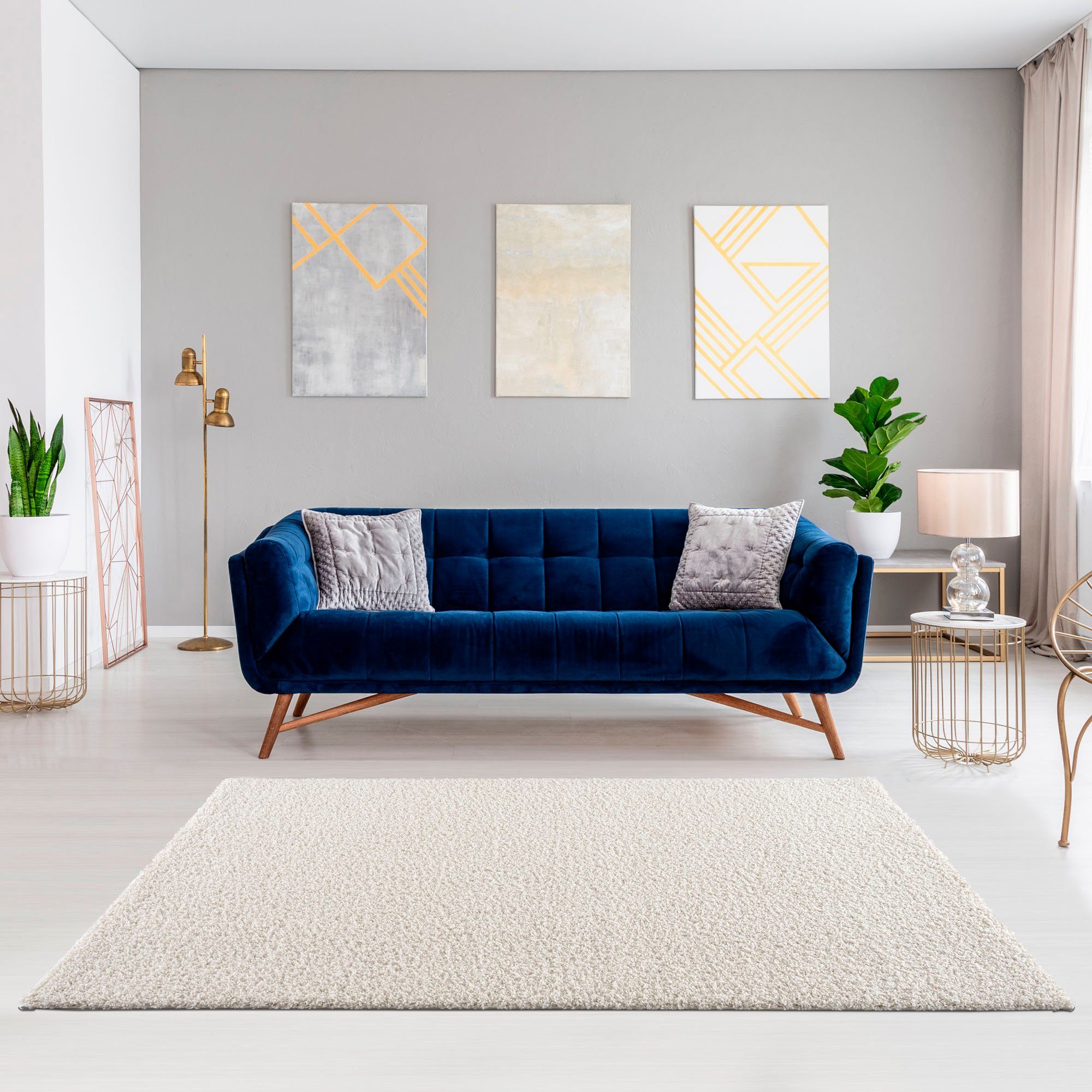 SANAT HALI Hoogpolig vloerkleed LOCA Woonkamer, lange pool, shaggy, slaapkamer