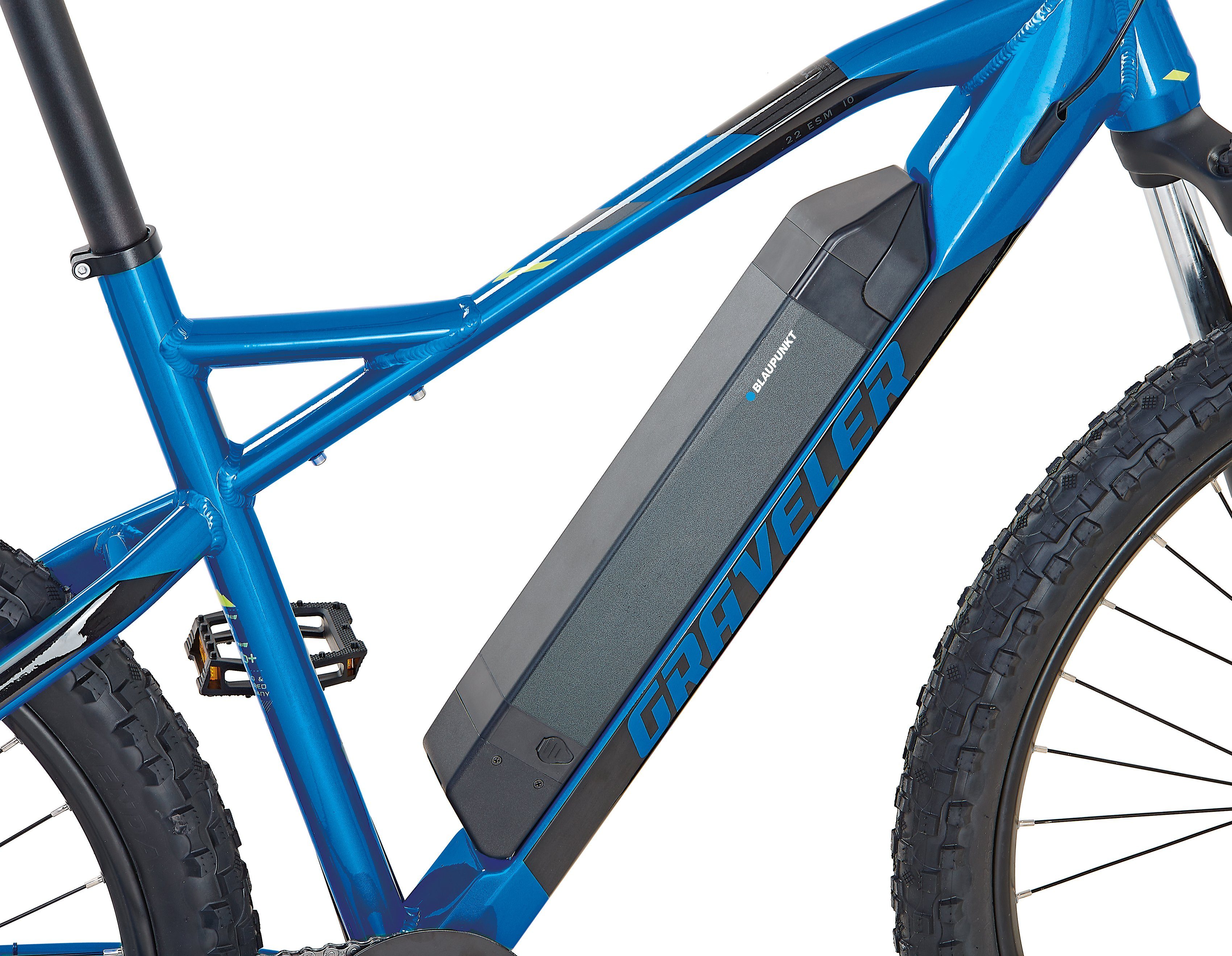 Prophete E-bike GRAVELER 22.ESM.10 Pedelec, elektrische fiets voor dames en heren, MTB