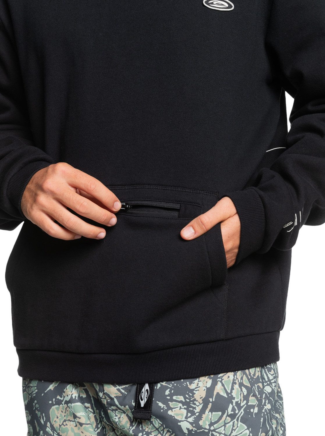 Quiksilver Hoodie Big Logo Tech