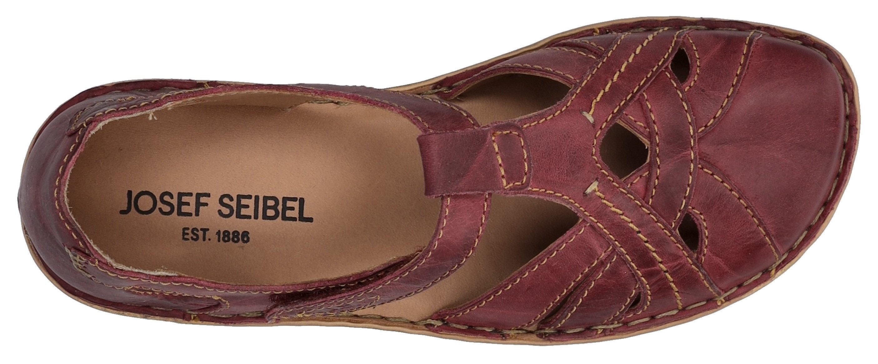 Josef Seibel Klittenbandschoenen ROSALIE 29 , gespschoen, sandaal, comfortschoen met modieuze t-band