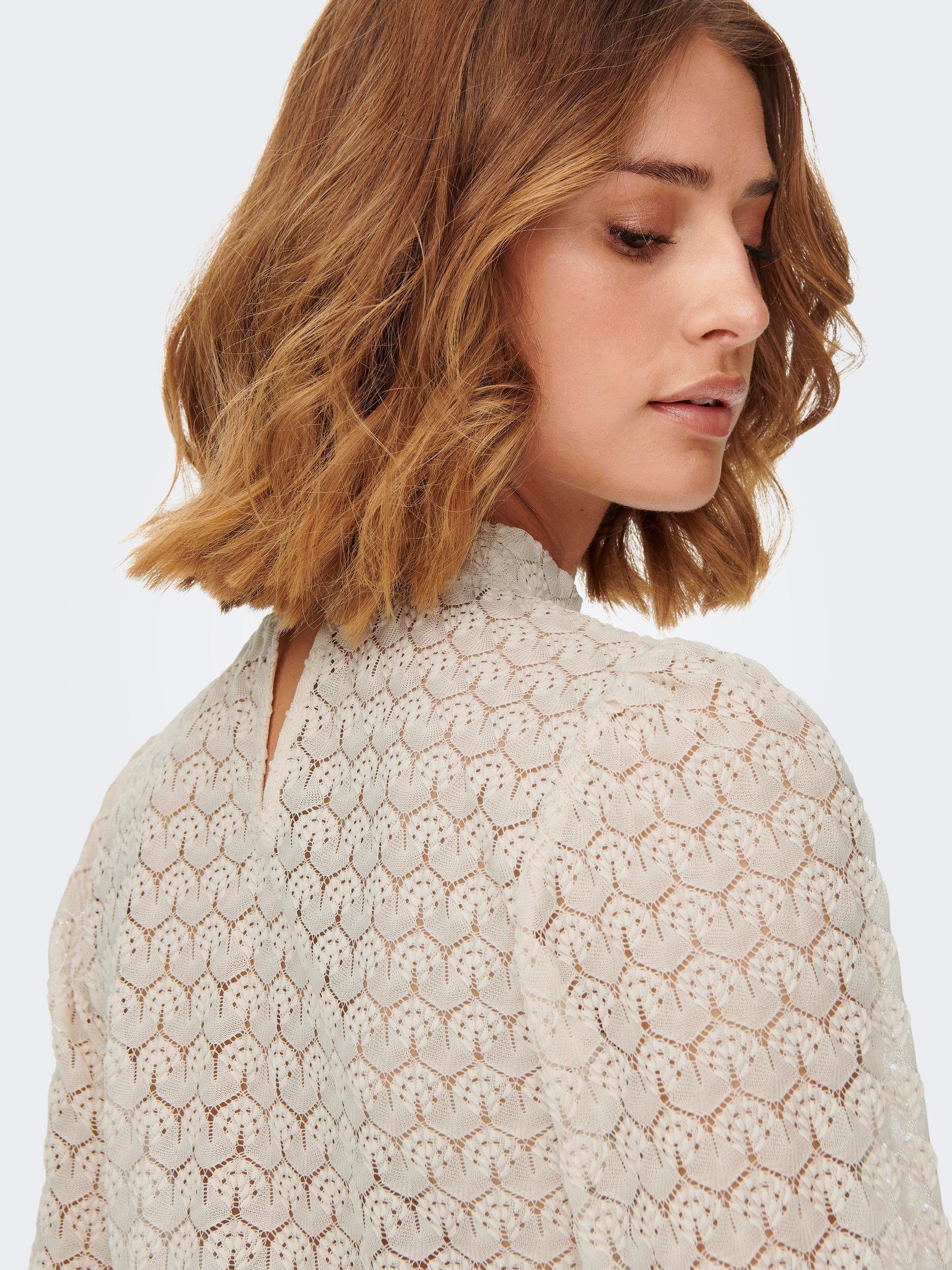 JDY Shirt met lange mouwen JDYAVERY L/S LACE TOP JRS NOOS
