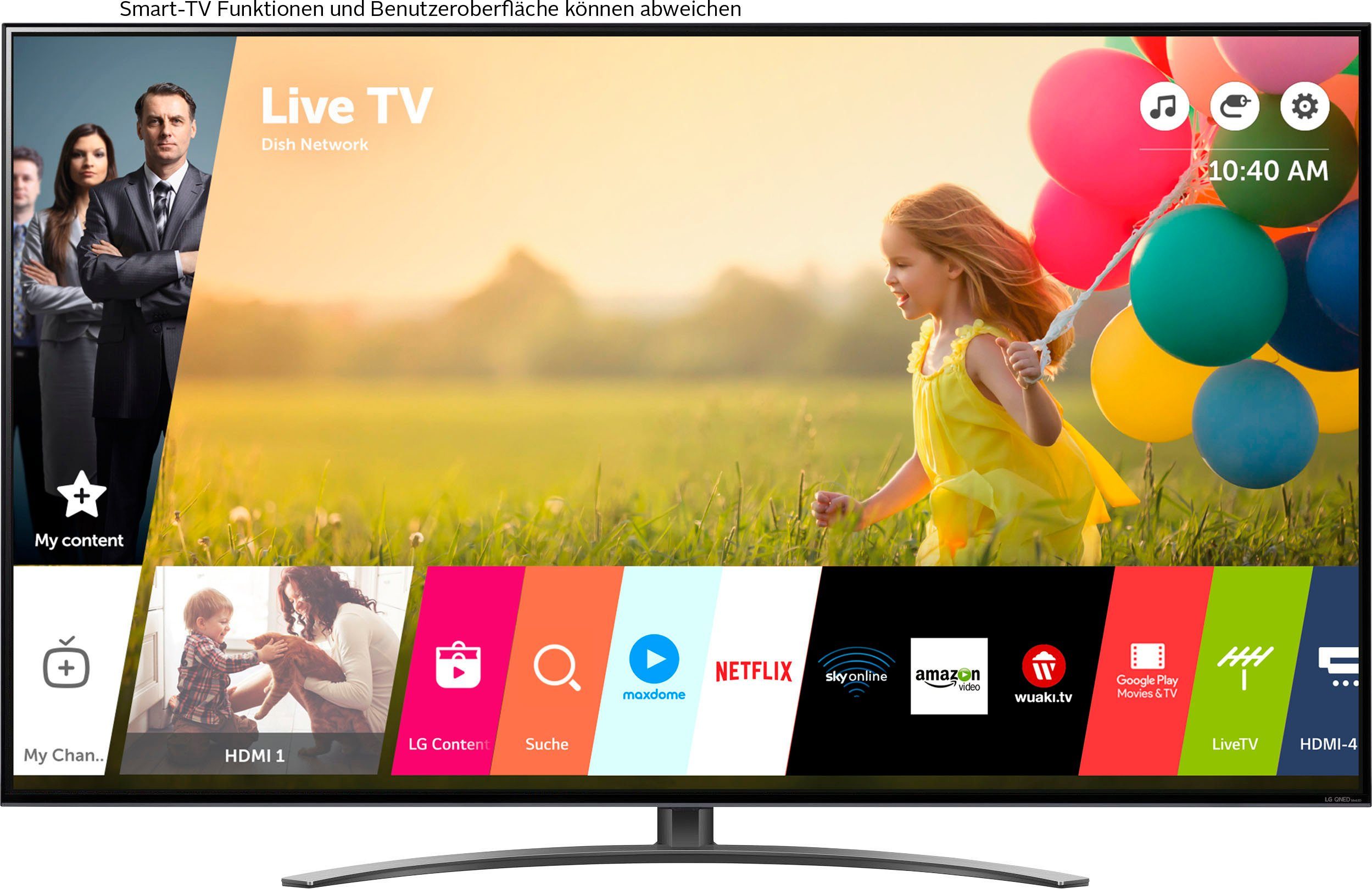 LG QNED-tv 75QNED869QA, 189 cm / 75", 4K Ultra HD, Smart TV