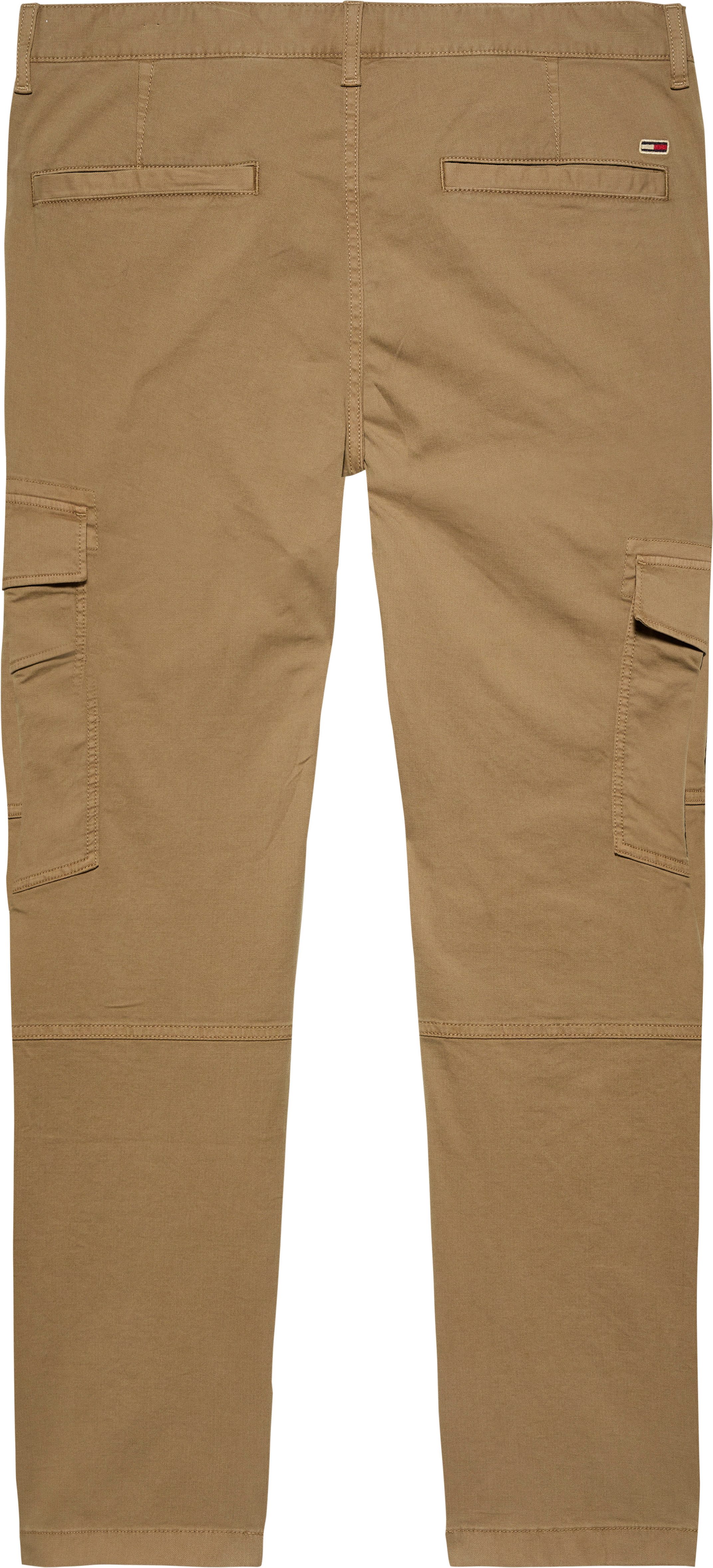 TOMMY JEANS Cargobroek TJM AUSTIN CARGO met geborduurd logo
