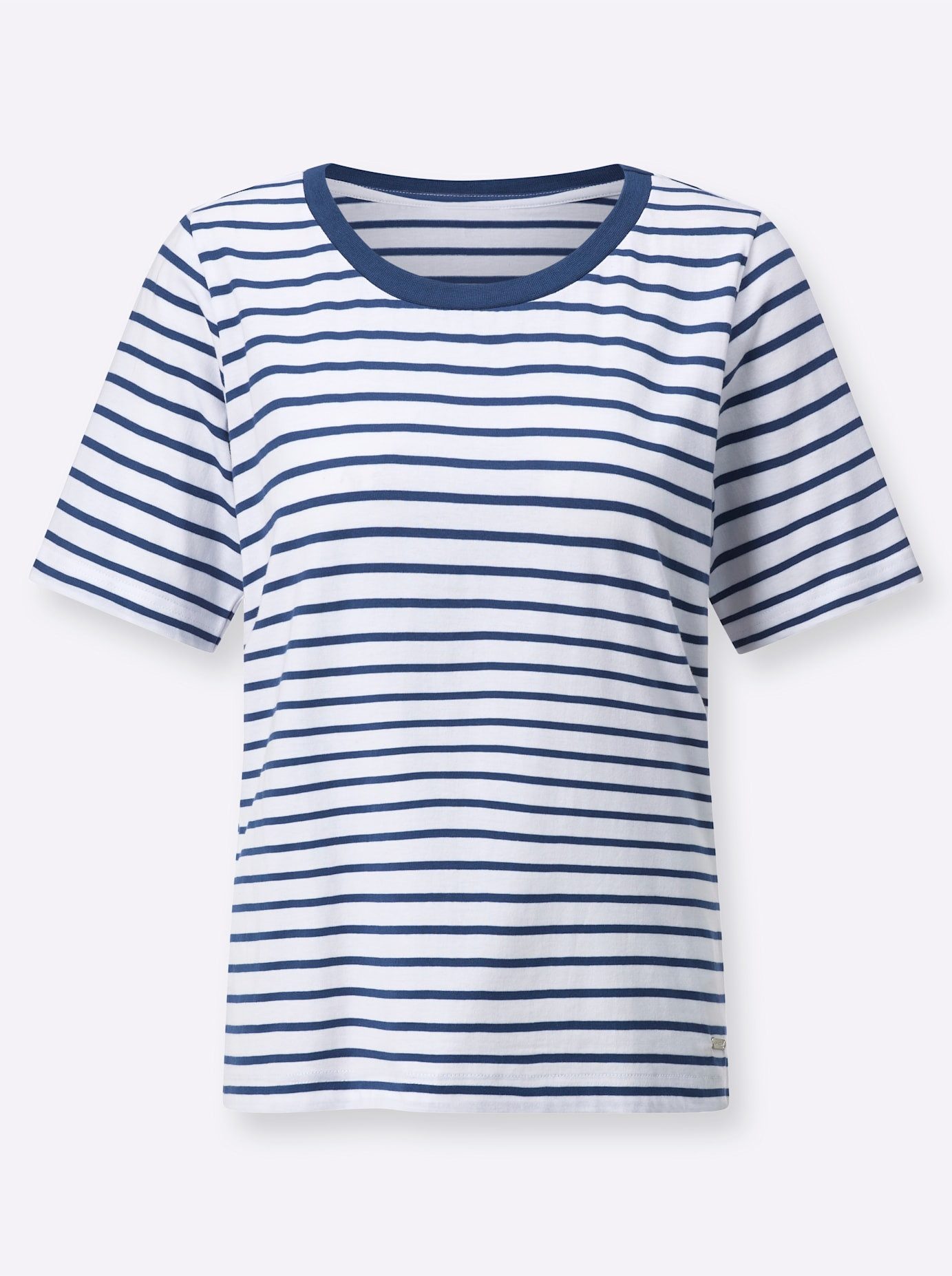 Casual Looks T-shirt Gestreept shirt (1-delig)