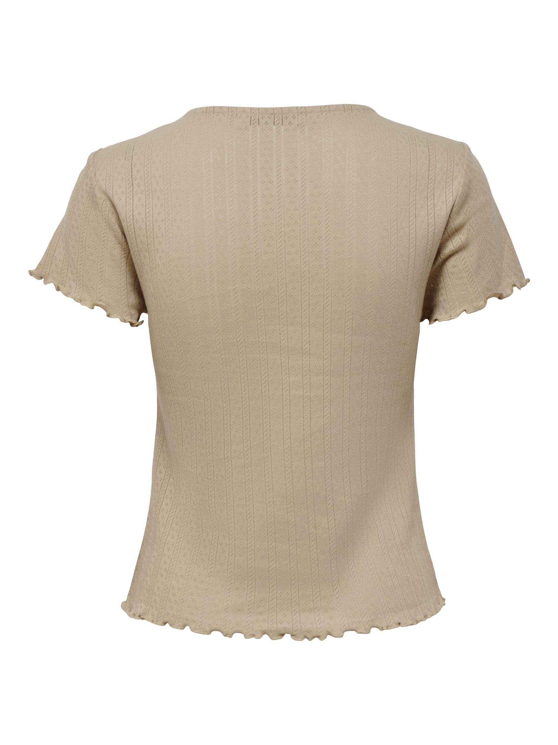 Only Shirt met korte mouwen ONLCARLOTTA S/S TOP JRS NOOS