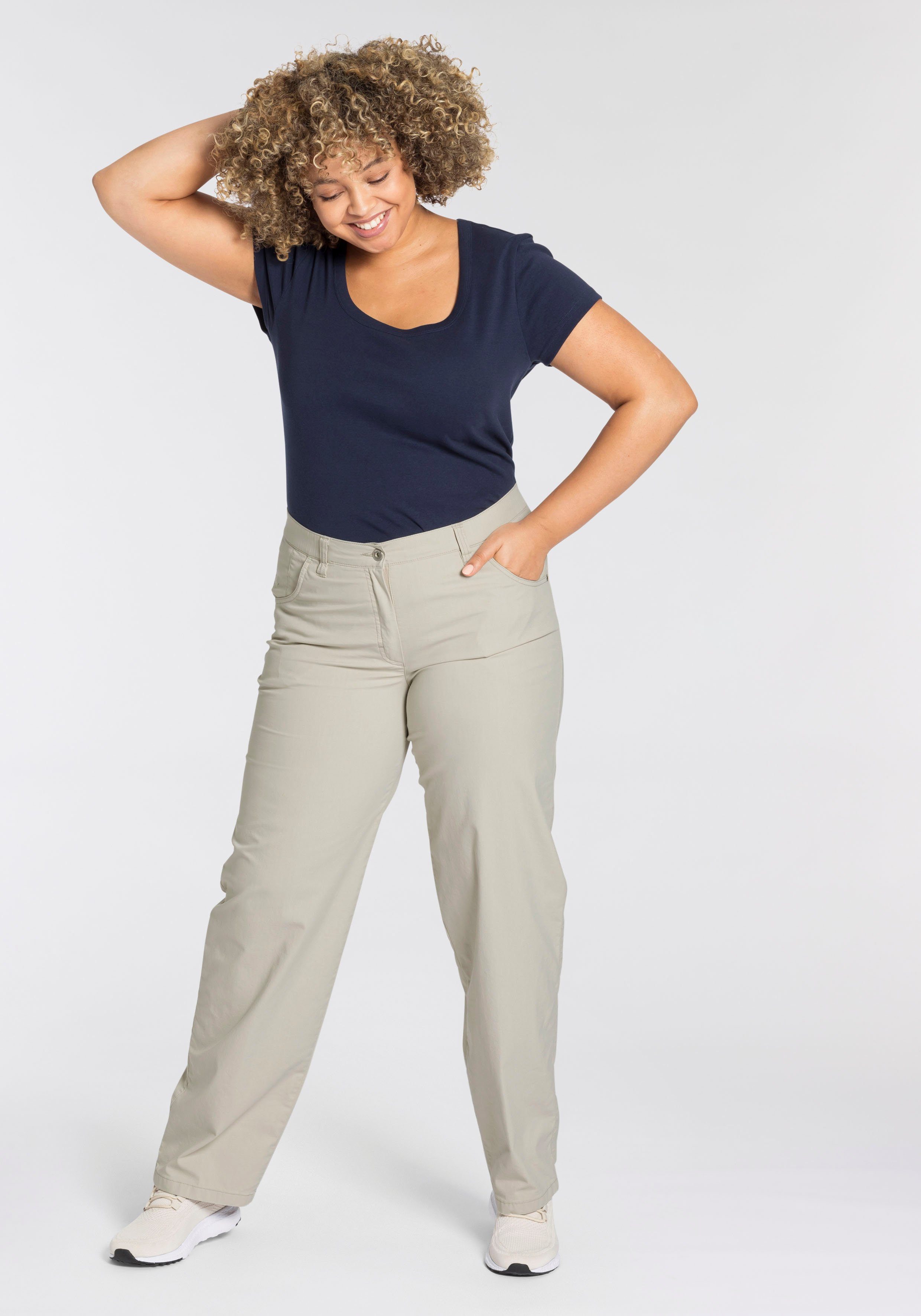 KjBRAND Five-pocketsbroek Babsie Mikro met comfortband