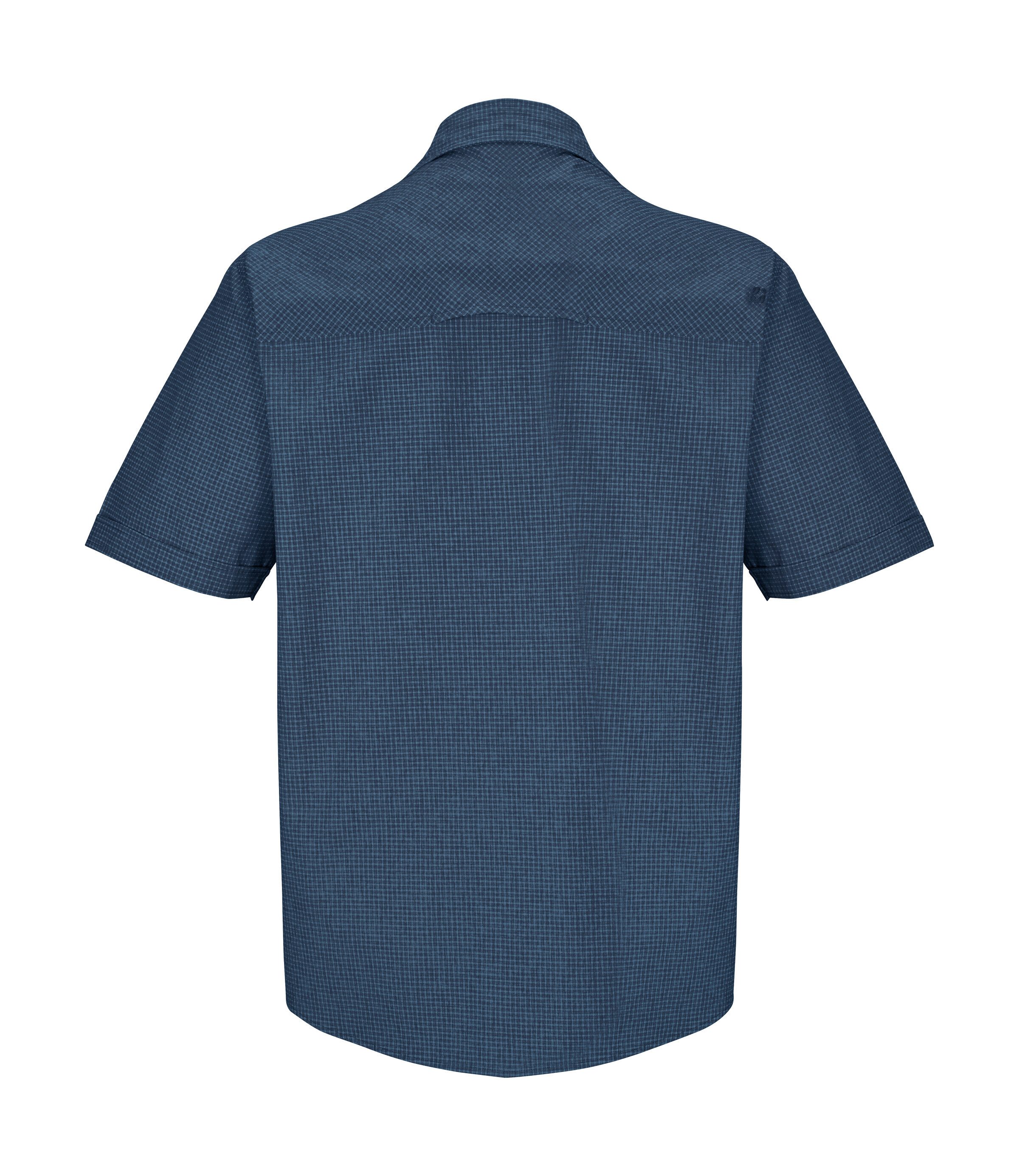 Killtec Functioneel shirt KOS 47 MN WVN SHRT Geruite killtec heren functiemuts, ademend, PFAS-vrij