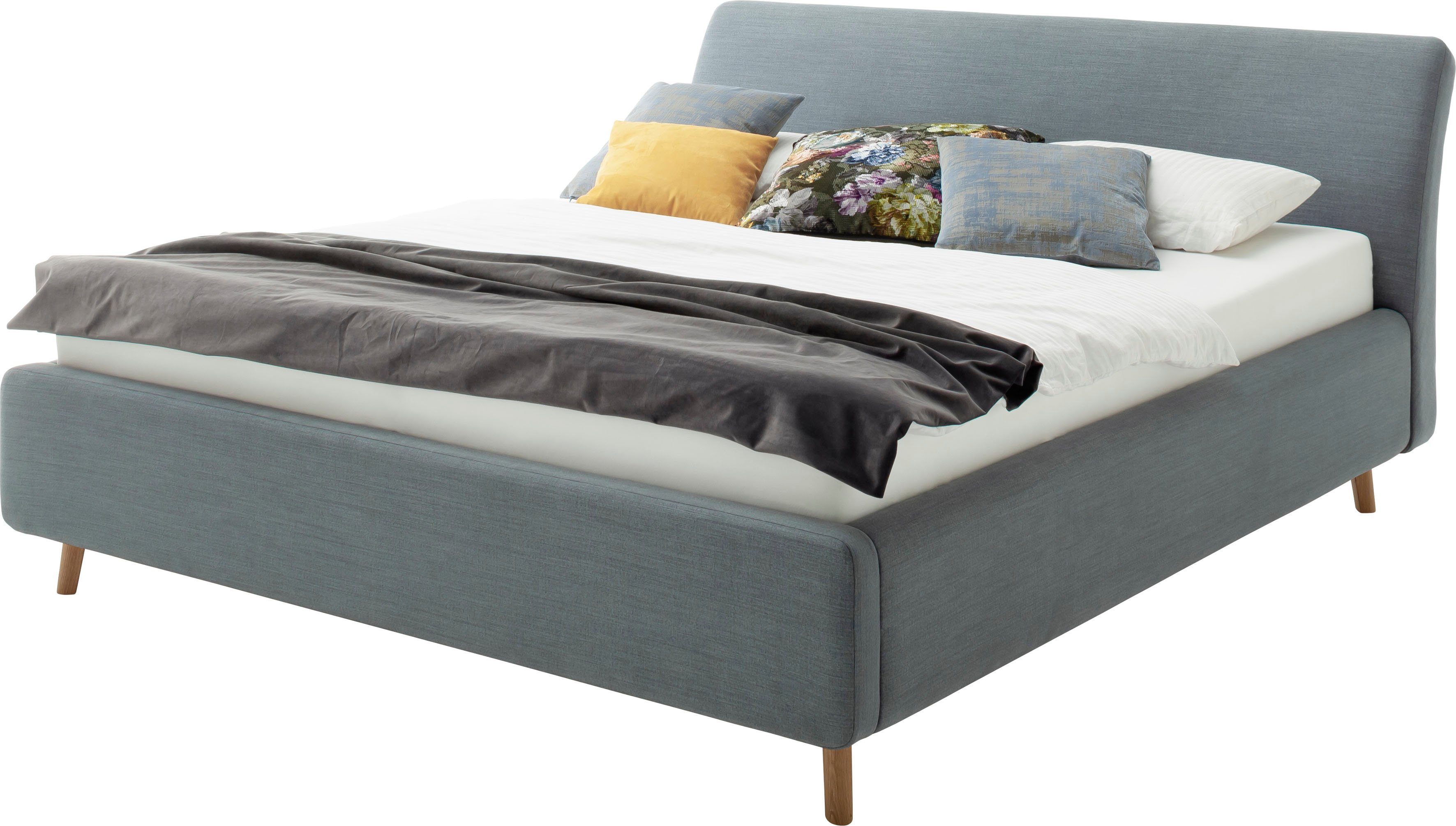 meise.möbel Gestoffeerd bed Mila met bedkist