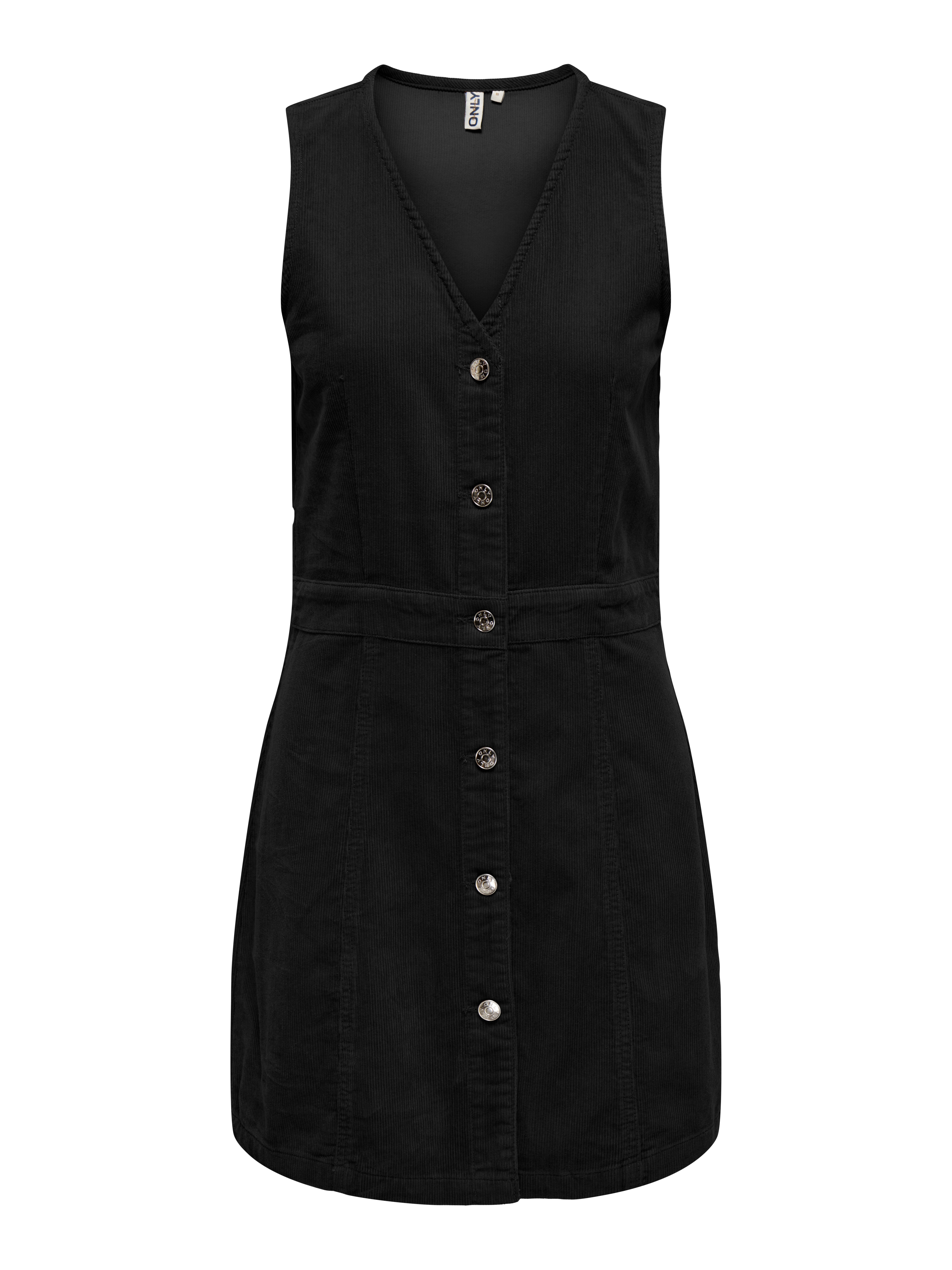 Only Cordjurk ONLMOXIE S/L BUT CORD DRESS CC PNT