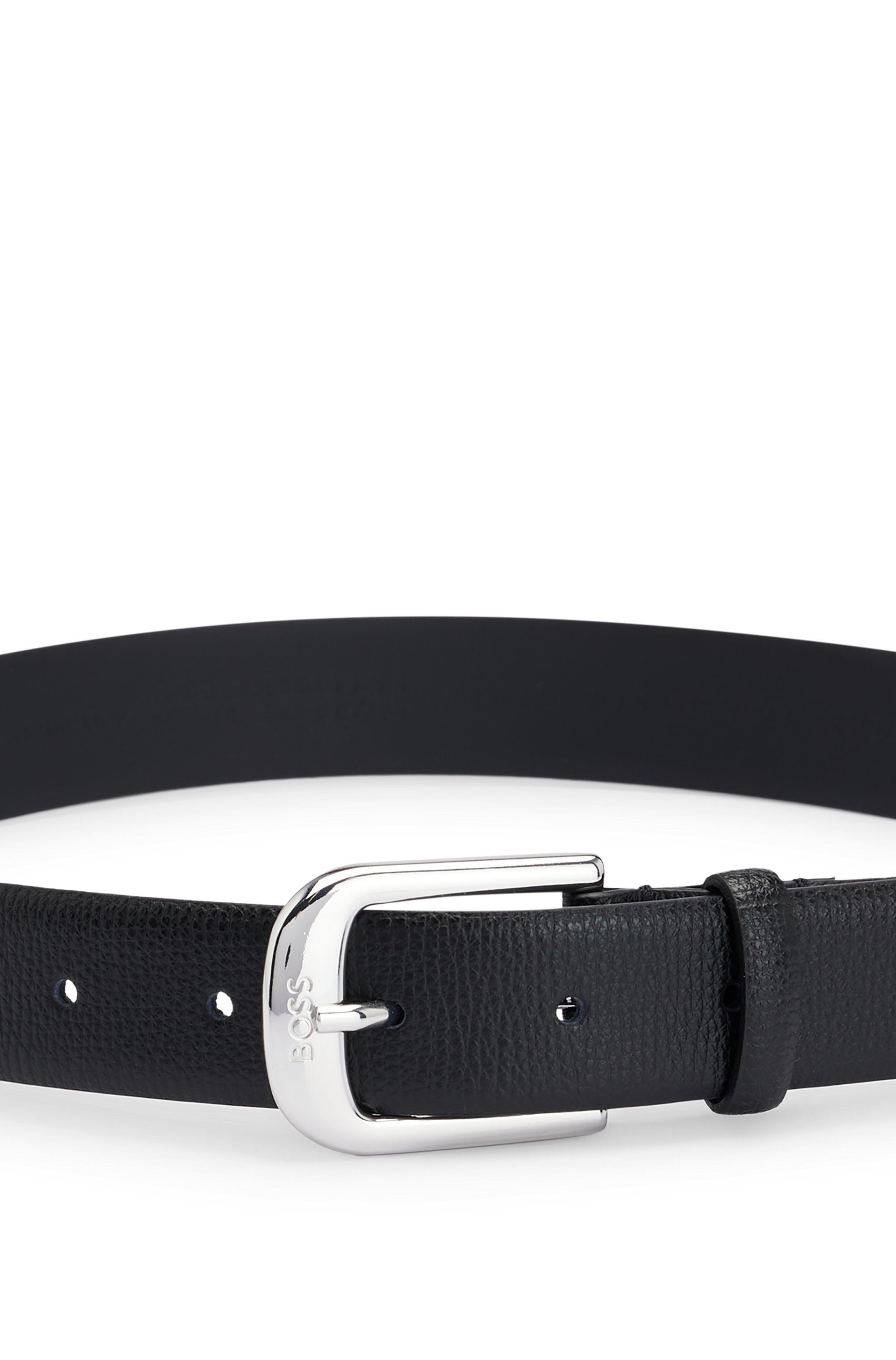 Boss Leren riem ANNA met boss logo-tekst op de sluiting