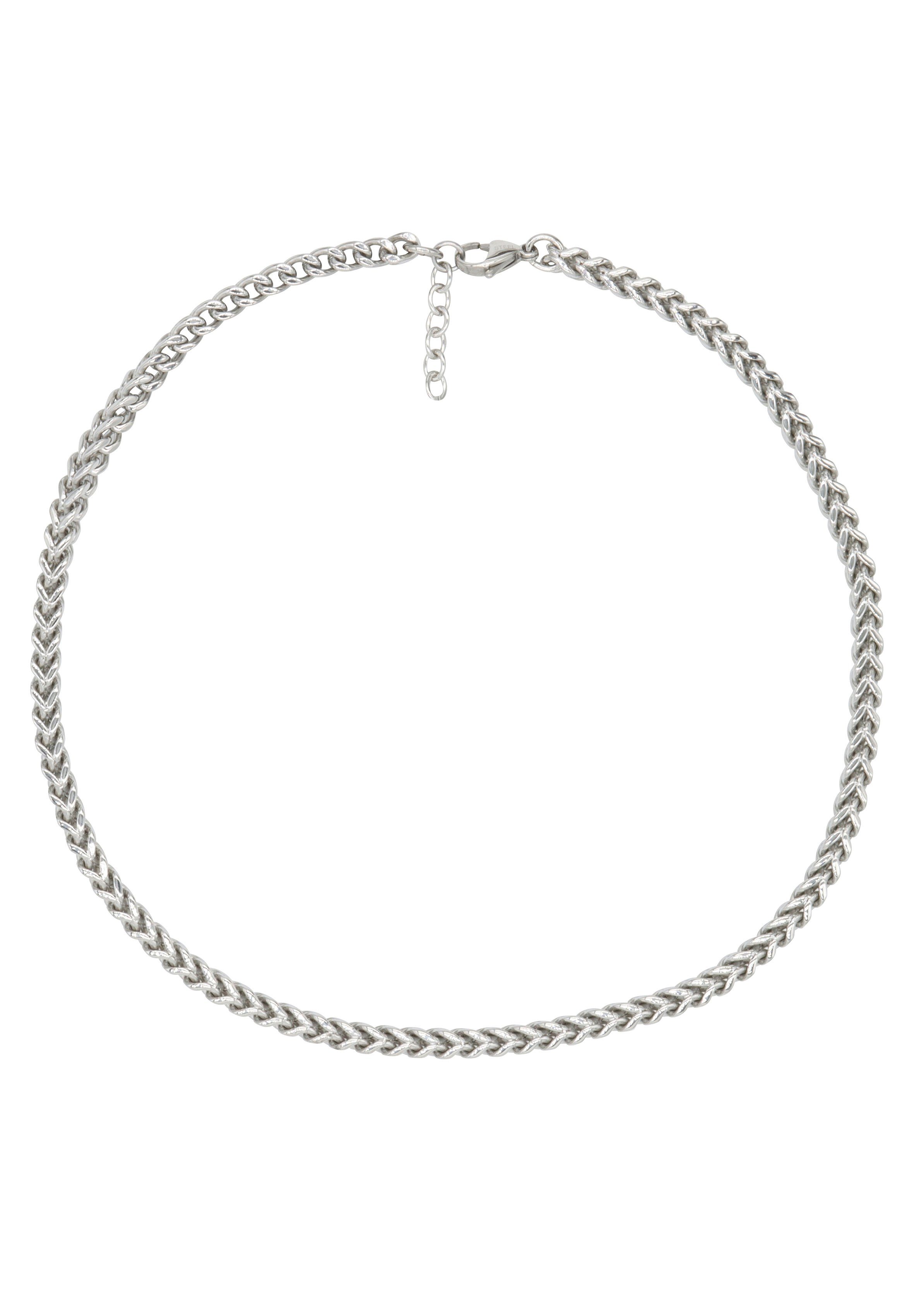 Firetti Edelstalen ketting Sieraad cadeau dubbele panzerketting schakeling, 5 mm breed