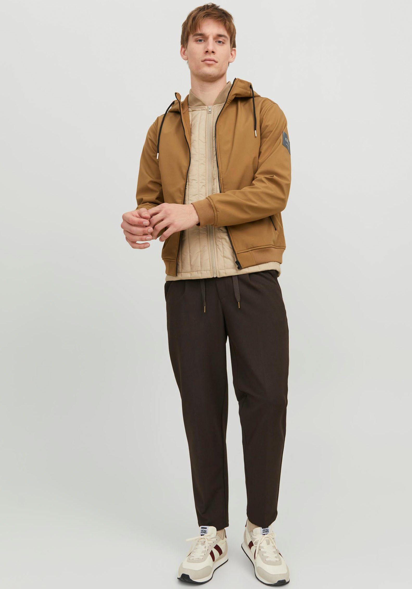 Jack & Jones Softshell-jack JJEBASIC SOFTSHELL HOOD NOOS