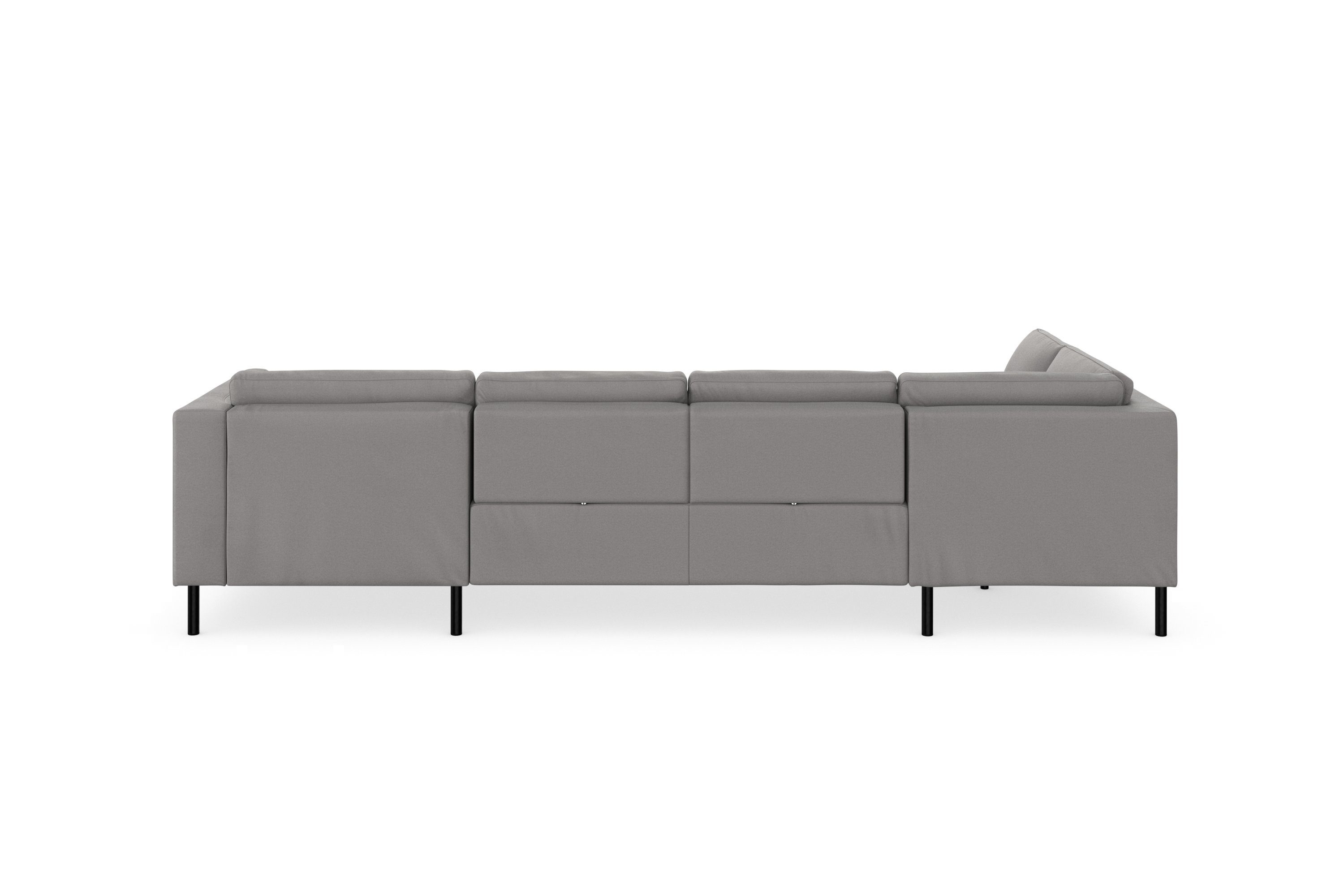 sit&more Zithoek Lindholm U-vorm met zitdiepteverstelling en binnenvering