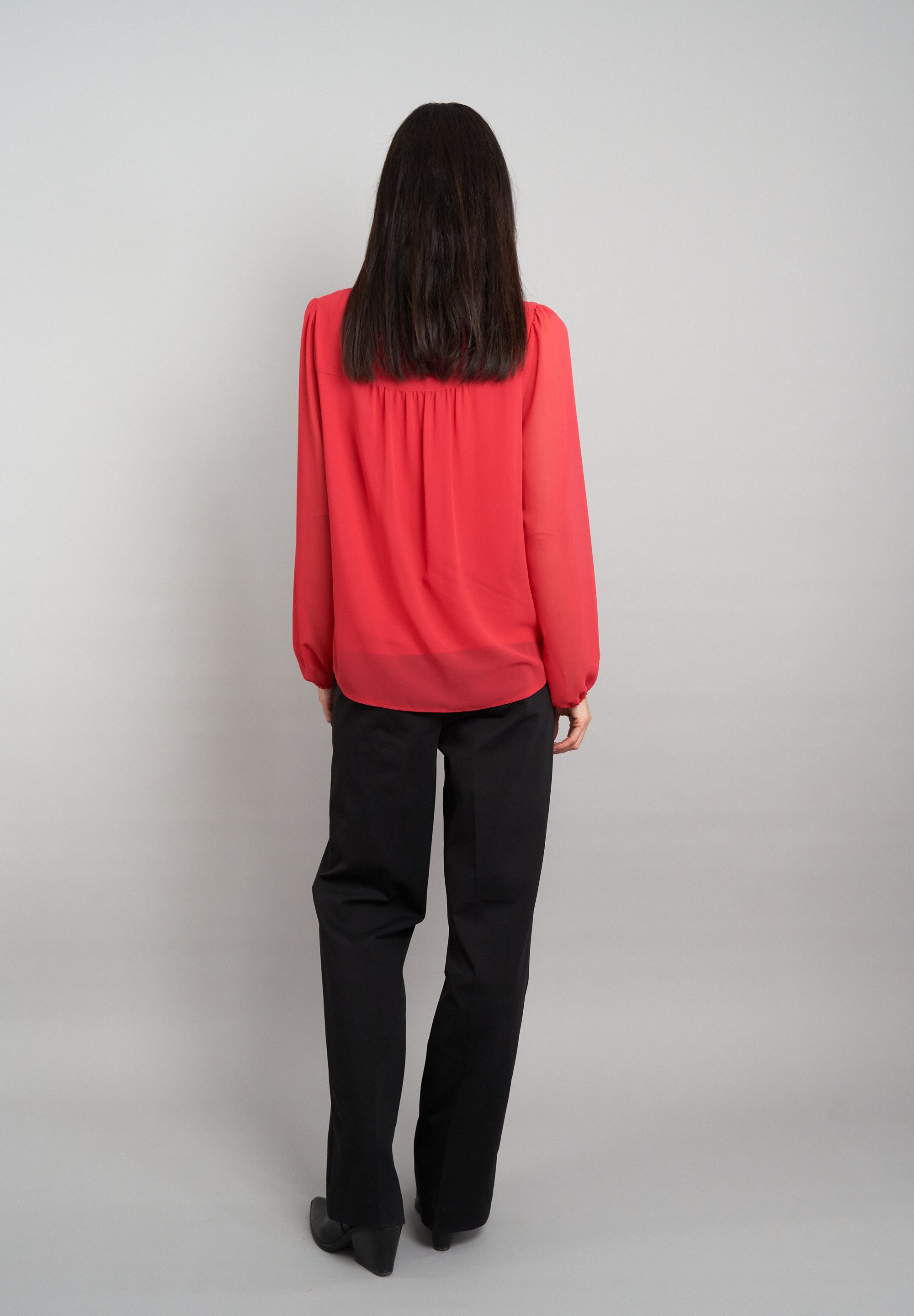 Seidel Moden Blouse met lange mouwen met glitterprint, made in germany