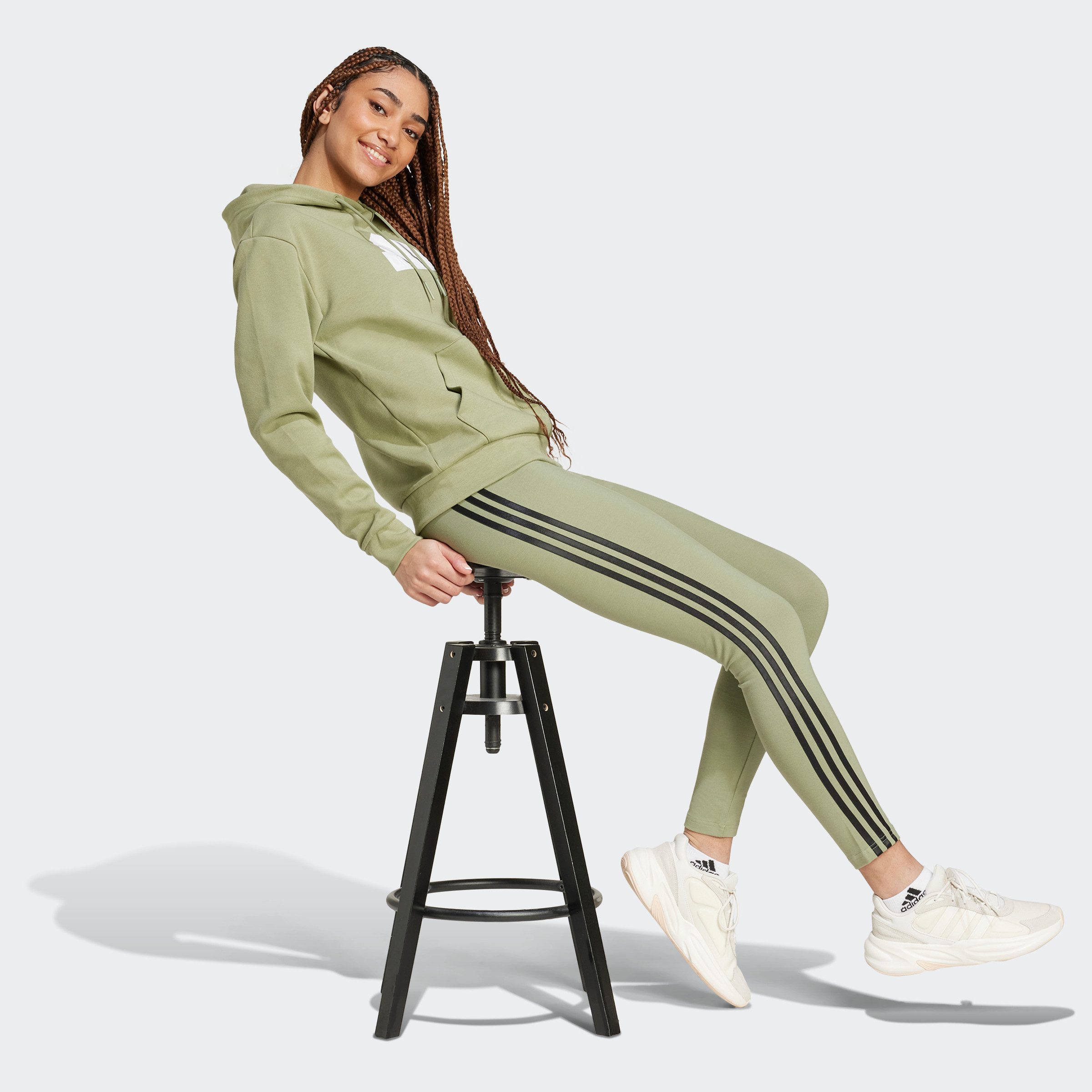 adidas Sportswear Legging W FI 3S LEGGING (1-delig)