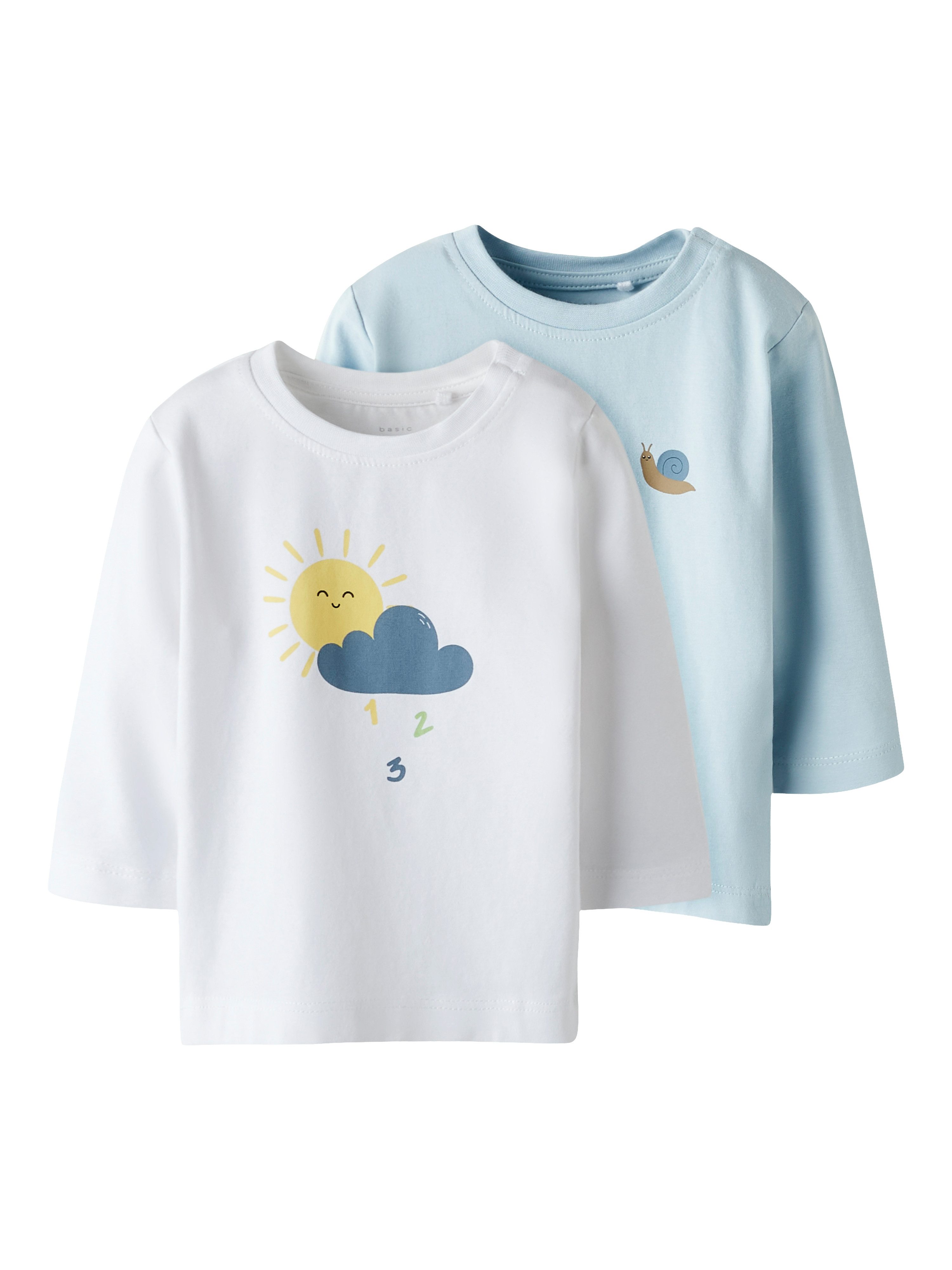Name It Shirt met lange mouwen NBMVACION 2P LS TOP BOX (set, 2-delig)