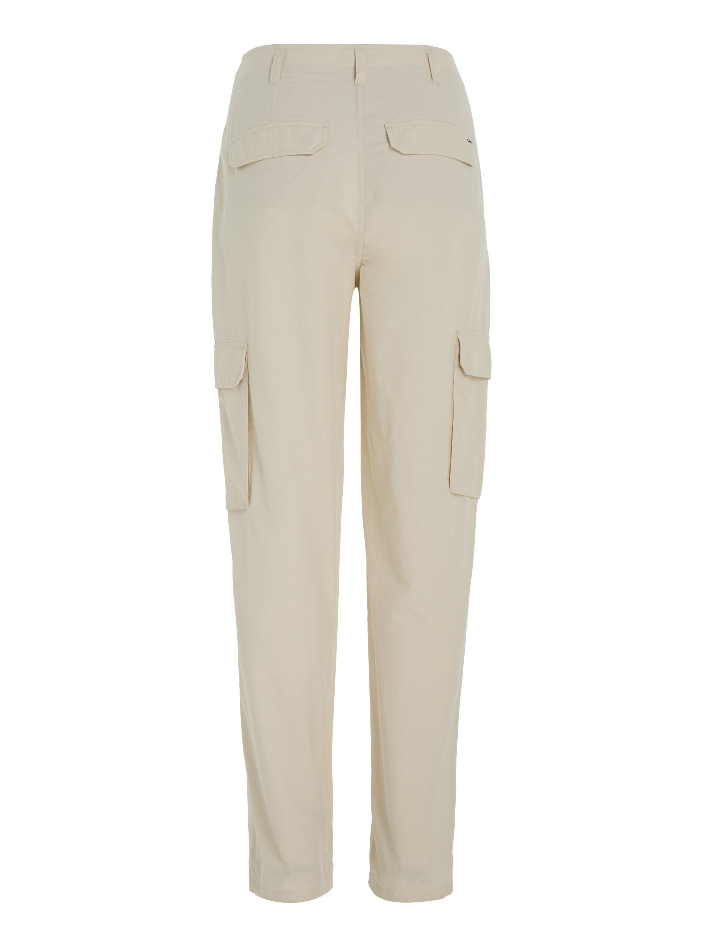 TOMMY JEANS Cargobroek TJW HARPER HR CARGO PANT met grote opgestikte zakken